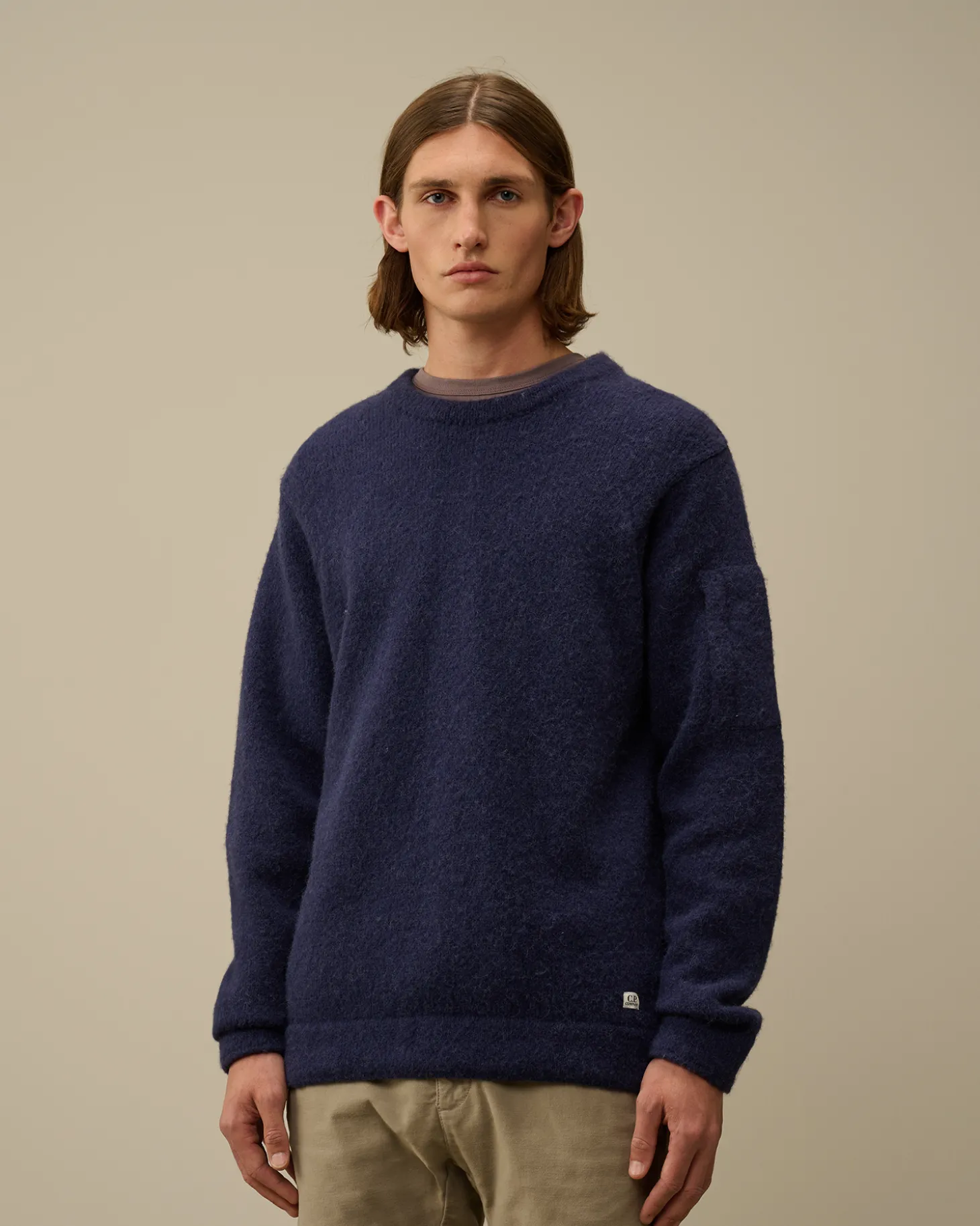 Alpaca Soft Crewneck Knit<C.P. Company Sale