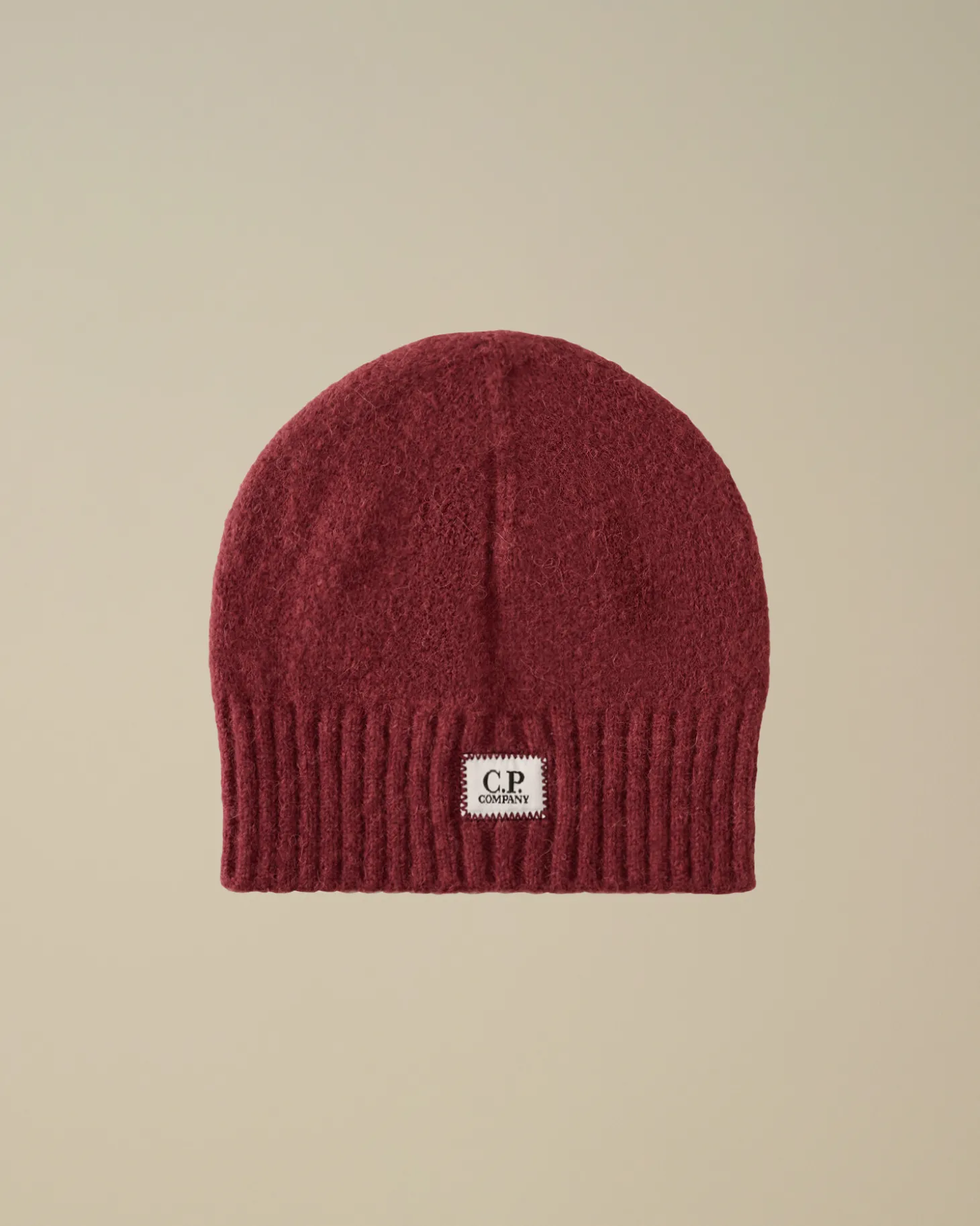 Alpaca Soft Logo Beanie<C.P. Company Cheap