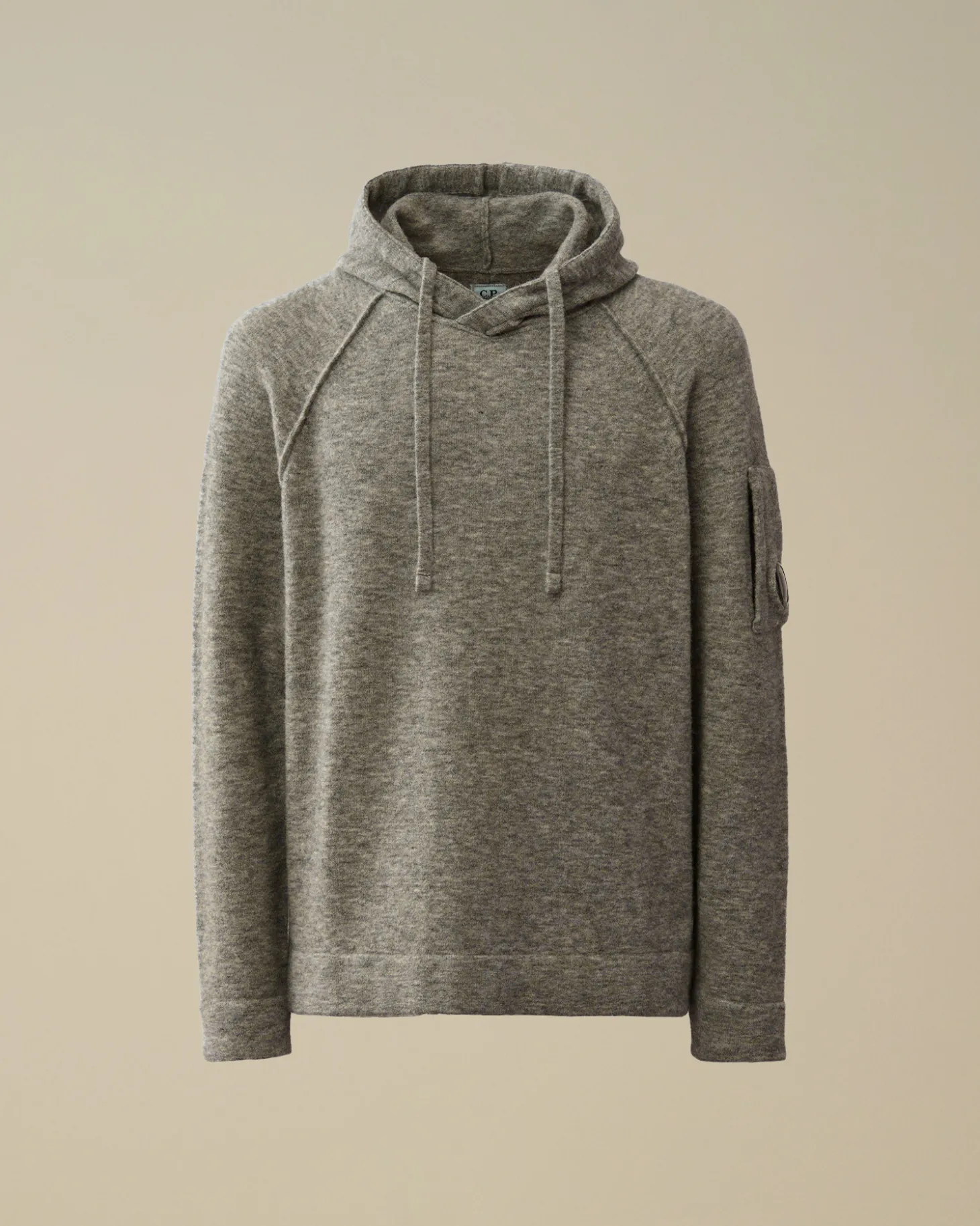 Alpaca Wool Hooded Knit<C.P. Company Clearance