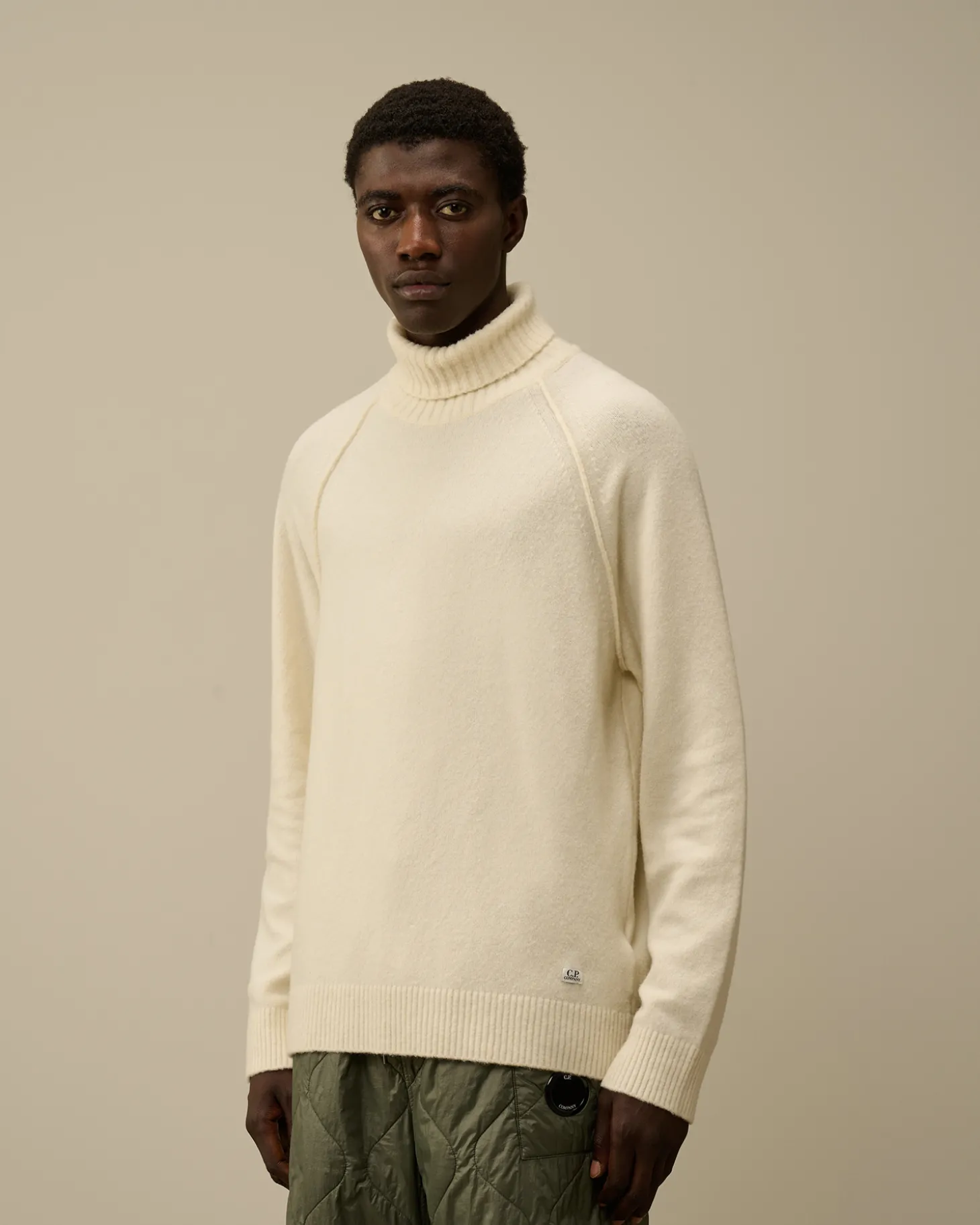 Alpaca Wool Turtleneck Knit<C.P. Company Sale