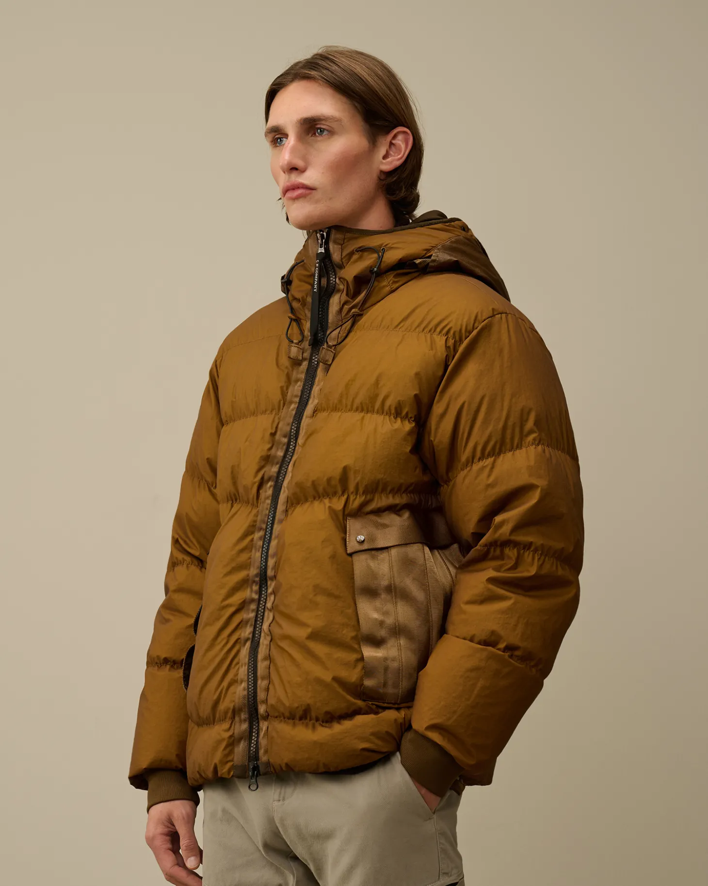 Bi-TM Goggle Down Jacket<C.P. Company Flash Sale