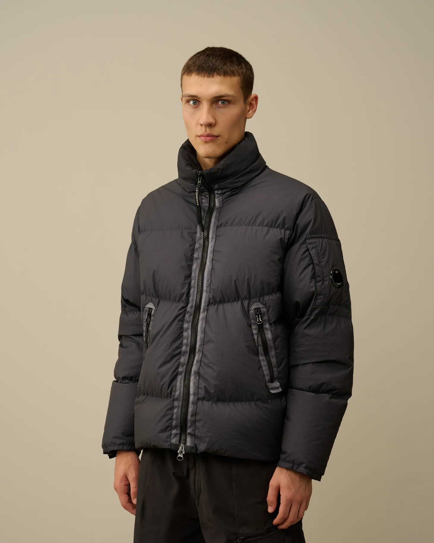 Bi-TM Hooded Down Jacket<C.P. Company Hot