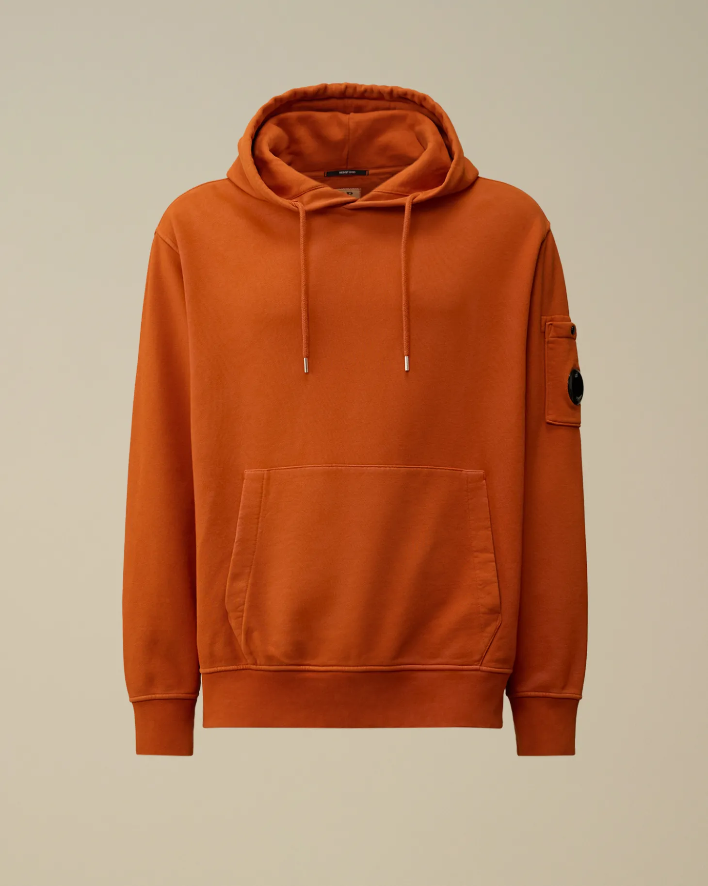 Brushed and Emerized Diagonal Fleece Lens Hooded Sweatshirt<C.P. Company Online