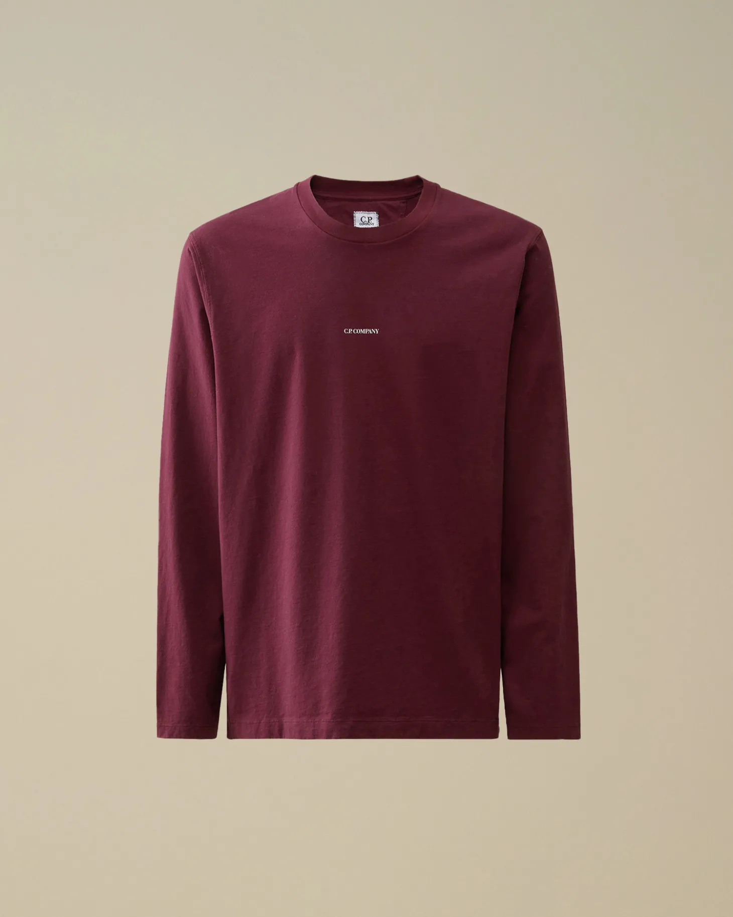 Brushed Jersey Logo Longsleeve T-Shirt<C.P. Company Shop