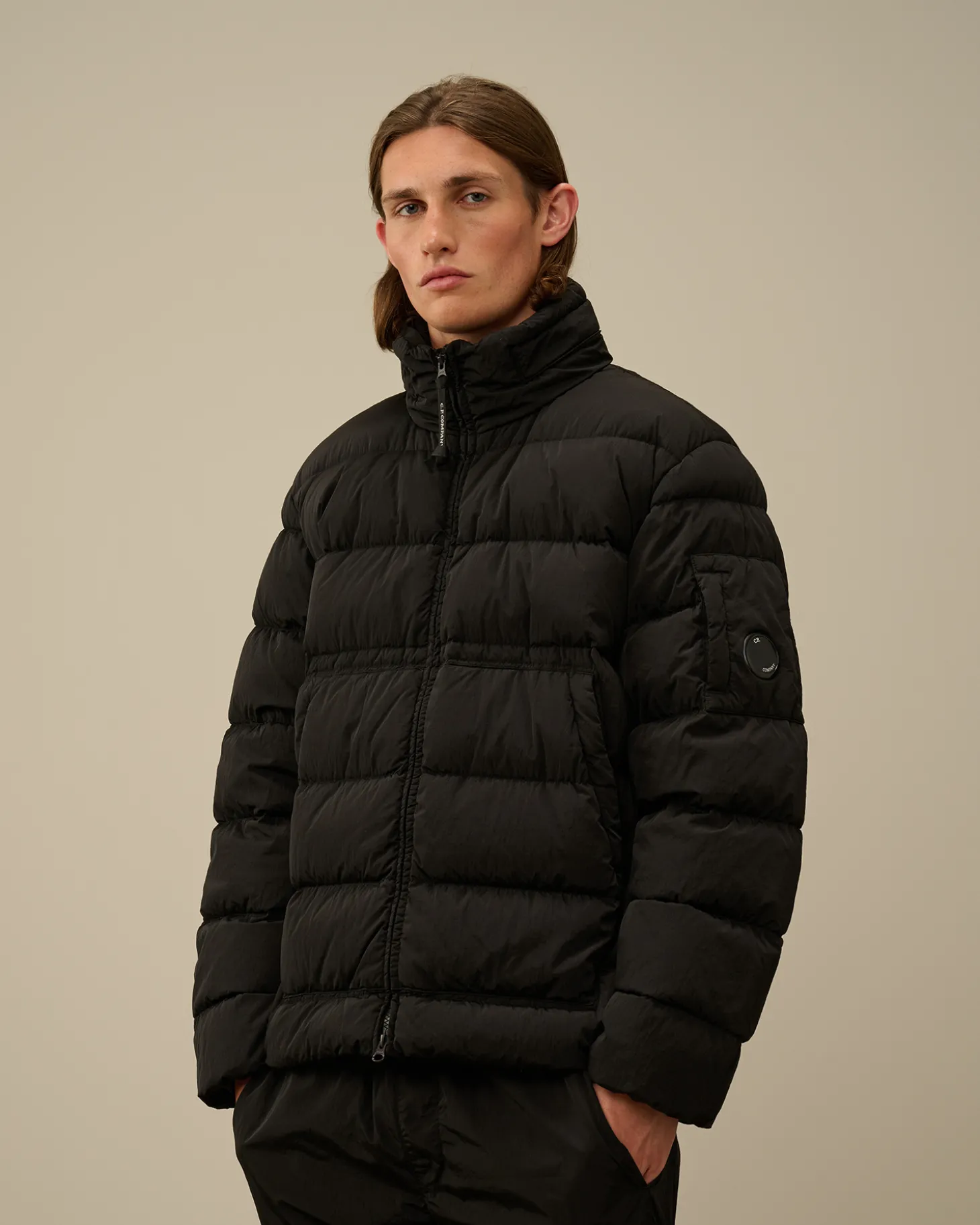 Chrome-R Down Jacket<C.P. Company Discount