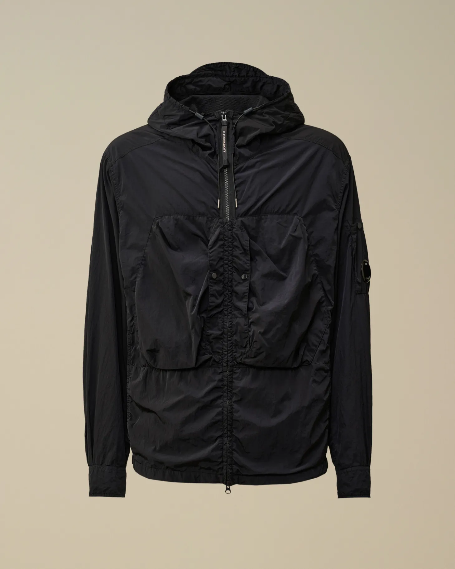 Chrome-R Hooded Overshirt<C.P. Company Discount