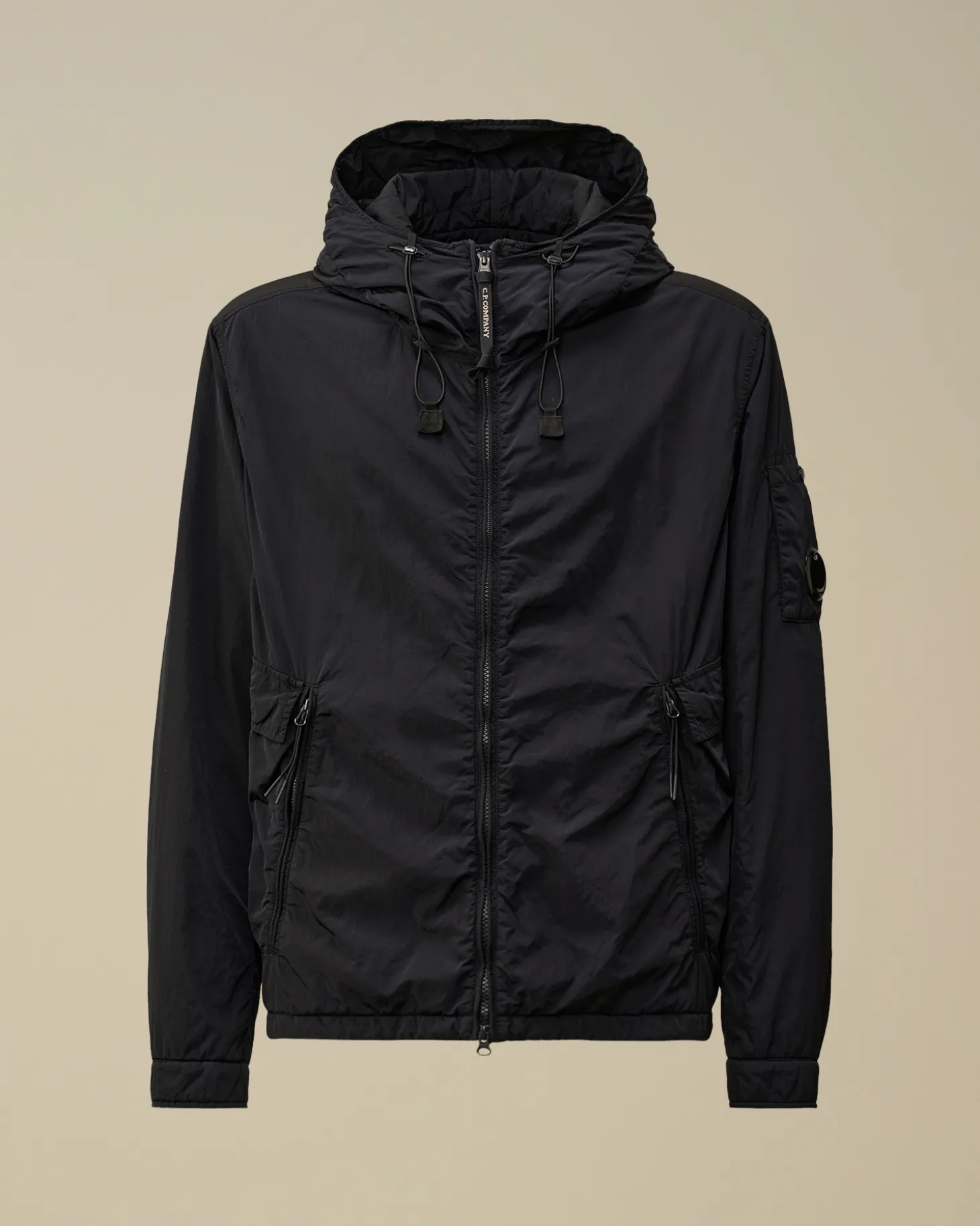 Chrome-R Hooded Padded Jacket<C.P. Company Hot