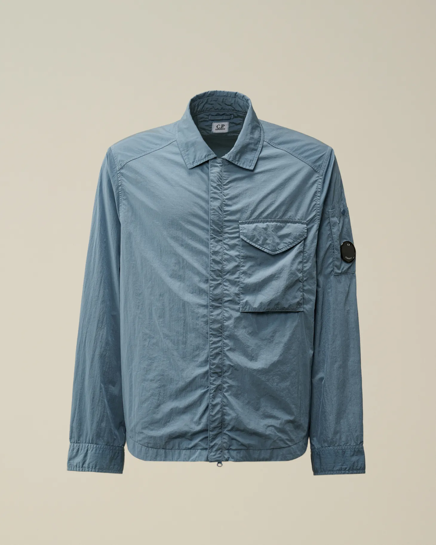 Chrome-R Lens Overshirt<C.P. Company Fashion