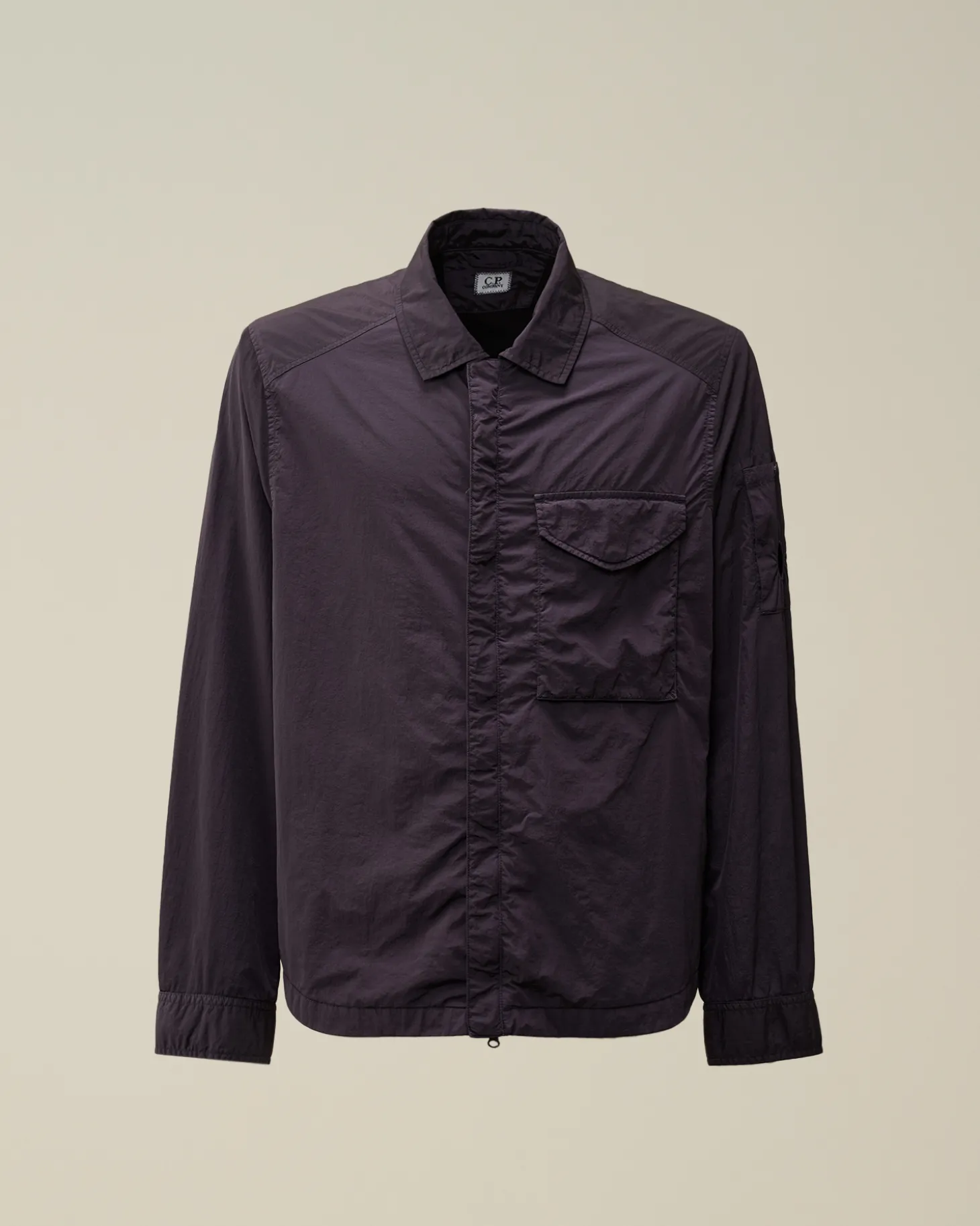 Chrome-R Lens Overshirt<C.P. Company Clearance