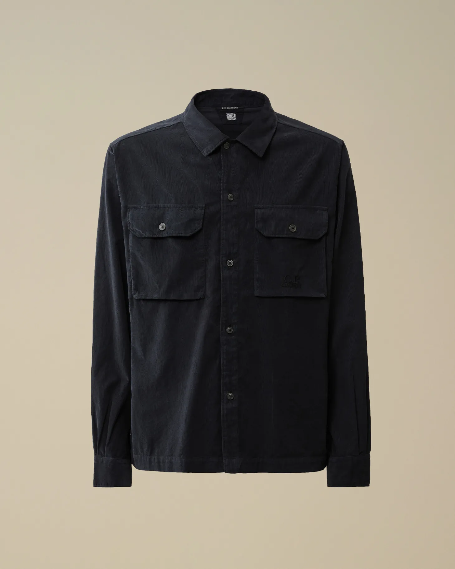 Corduroy Buttoned Overshirt<C.P. Company Hot