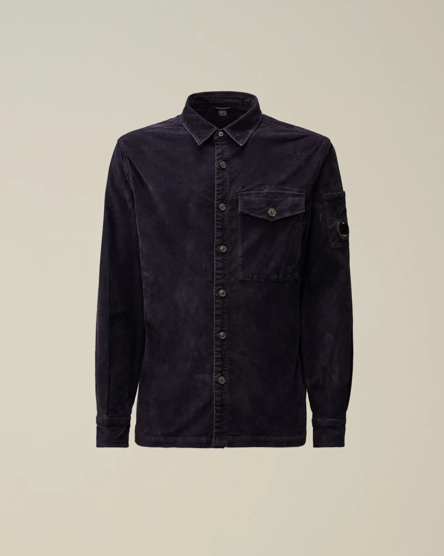 Corduroy Lens Buttoned Shirt<C.P. Company Cheap