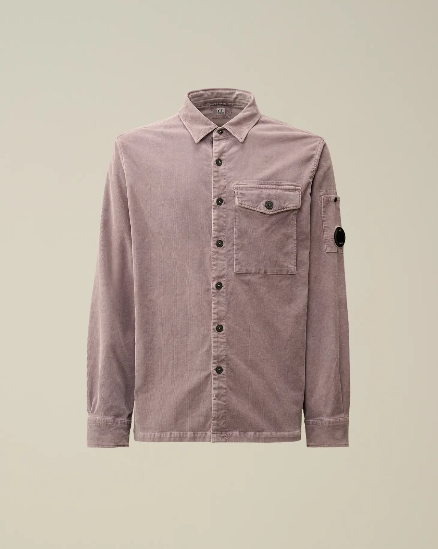 Corduroy Lens Buttoned Shirt<C.P. Company Fashion