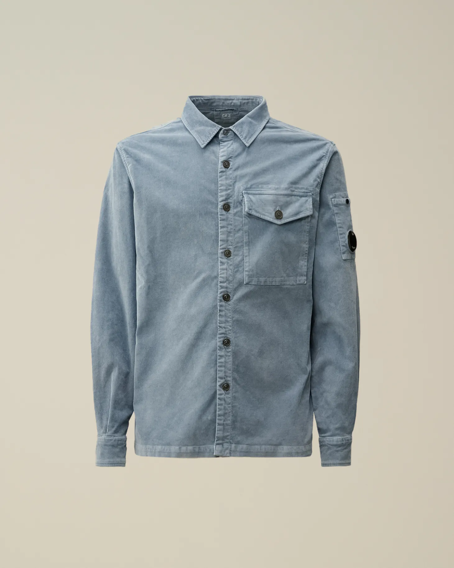 Corduroy Lens Buttoned Shirt<C.P. Company Best