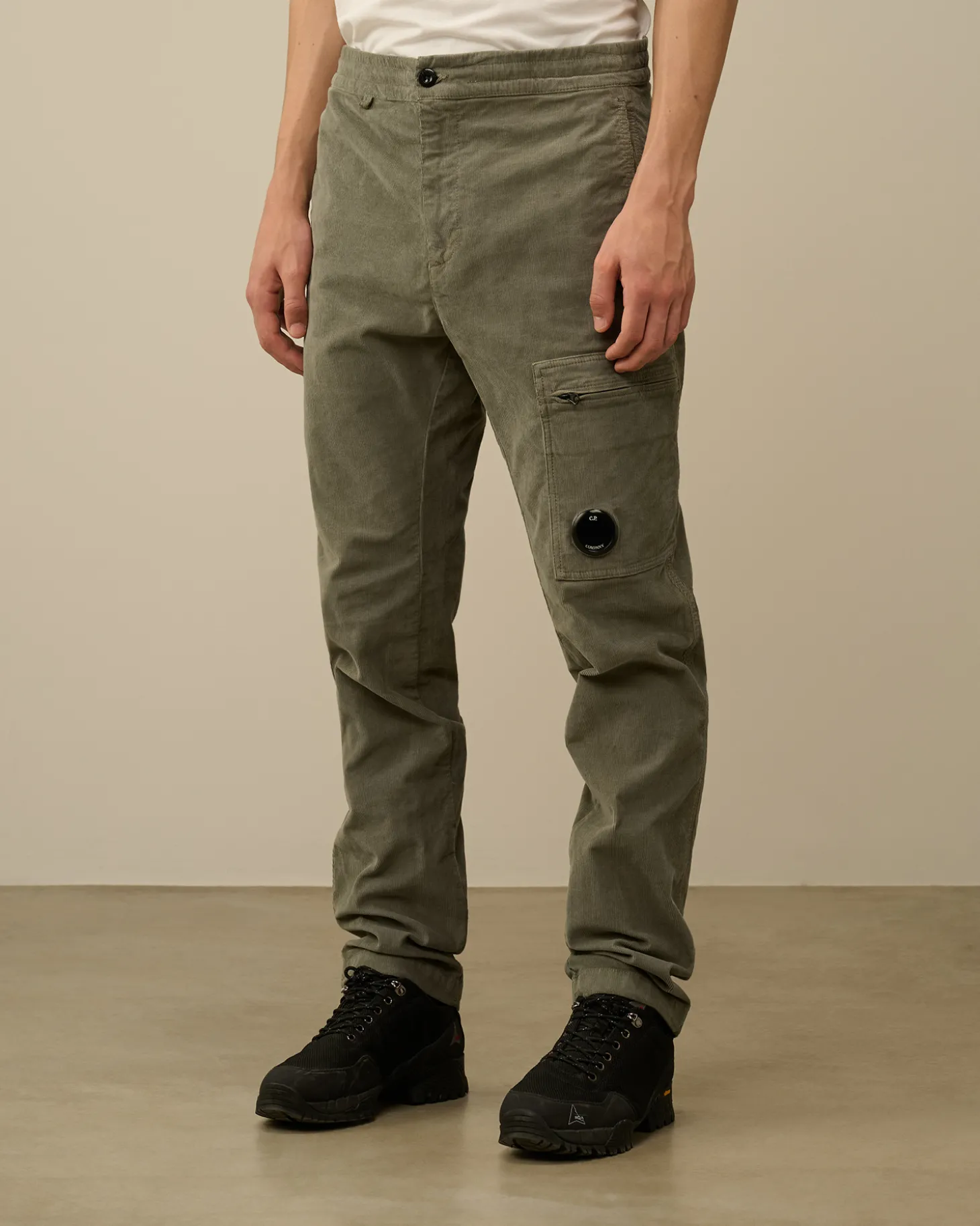 Corduroy Lens Cargo Pants<C.P. Company New