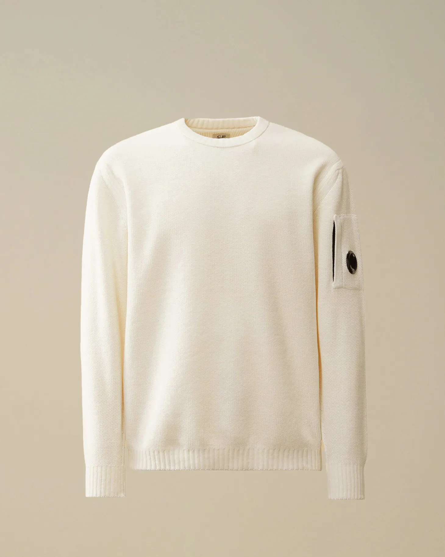 Cotton Chenille Crewneck Knit<C.P. Company Fashion