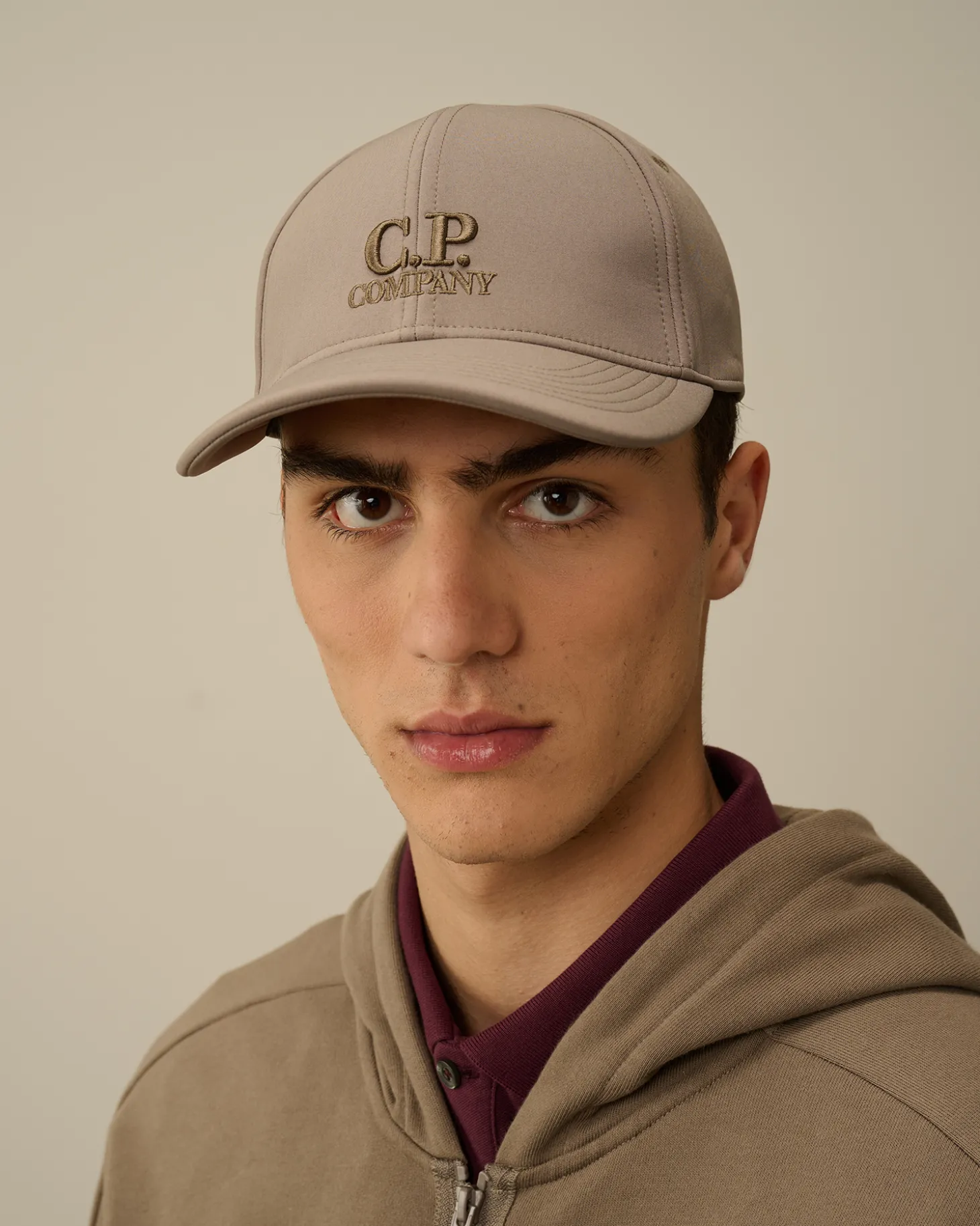 C.P. Shell-R Logo Cap<C.P. Company Clearance