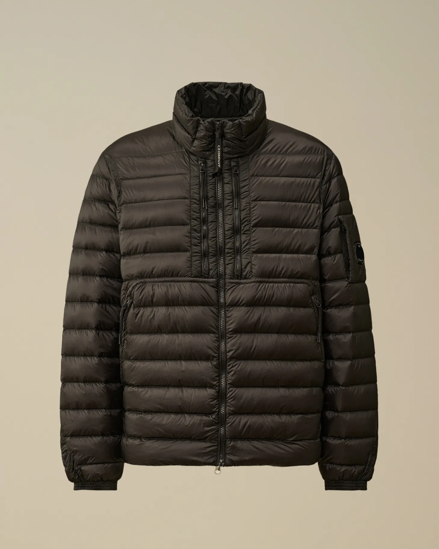 D.D. Shell Collar Zip Down Jacket<C.P. Company Best