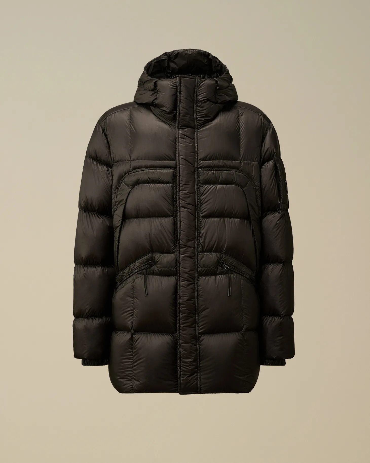 D.D. Shell Hooded Long Down Jacket<C.P. Company Best Sale