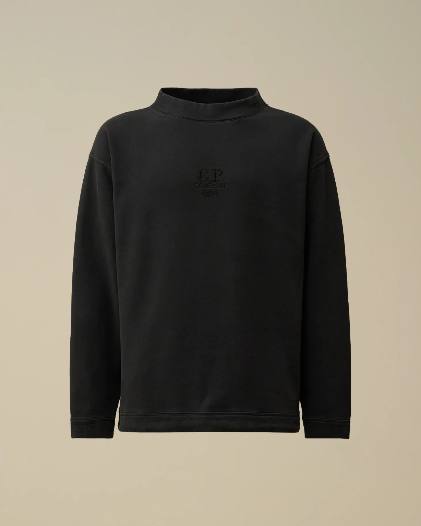 Diagonal Fleece Boxy Funnel Neck Sweatshirt<C.P. Company Outlet