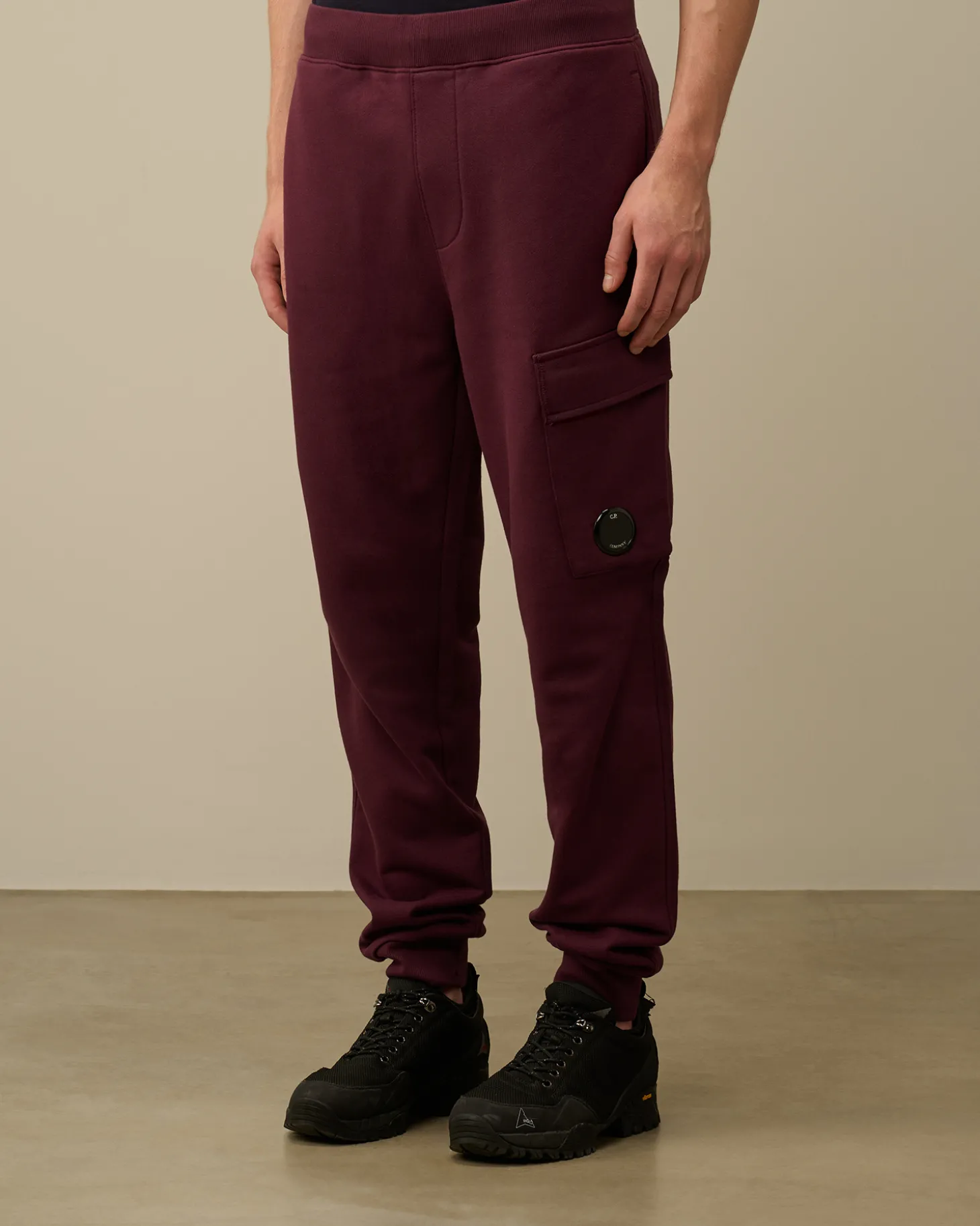 Diagonal Raised Fleece Cargo Sweatpants<C.P. Company Best Sale