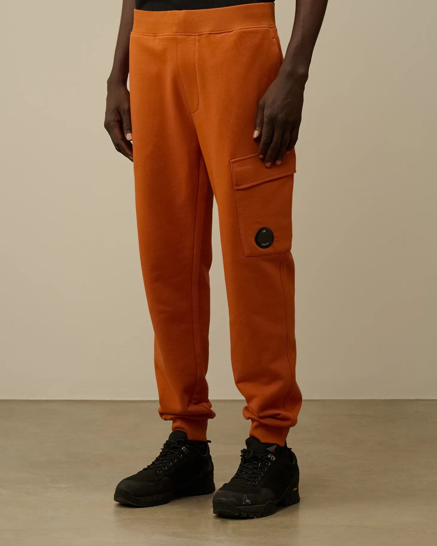 Diagonal Raised Fleece Cargo Sweatpants<C.P. Company Sale