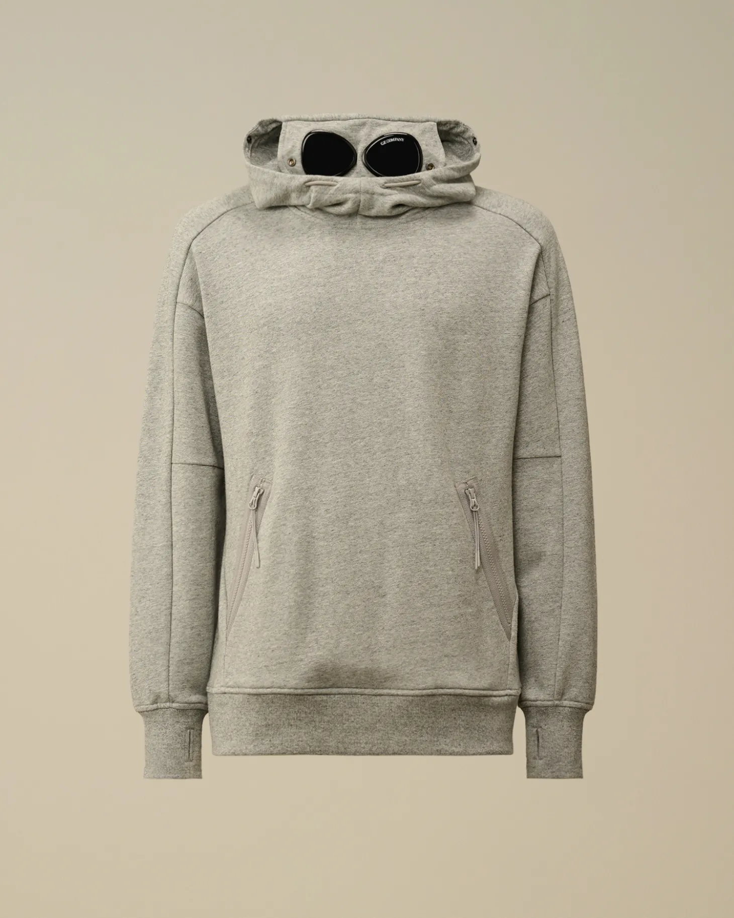 Diagonal Raised Fleece Goggle Hooded Sweatshirt<C.P. Company Sale