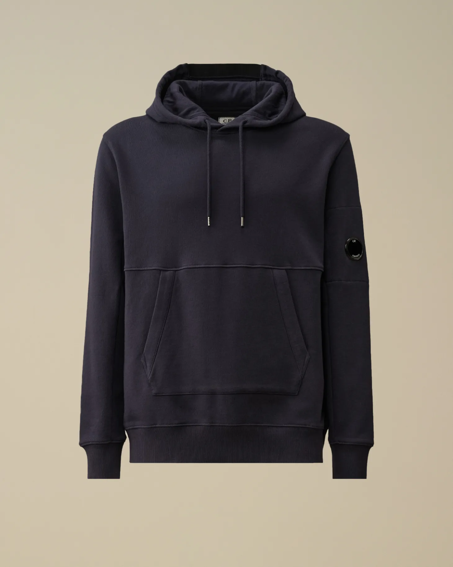 Diagonal Raised Fleece Lens Hooded Sweatshirt<C.P. Company Flash Sale