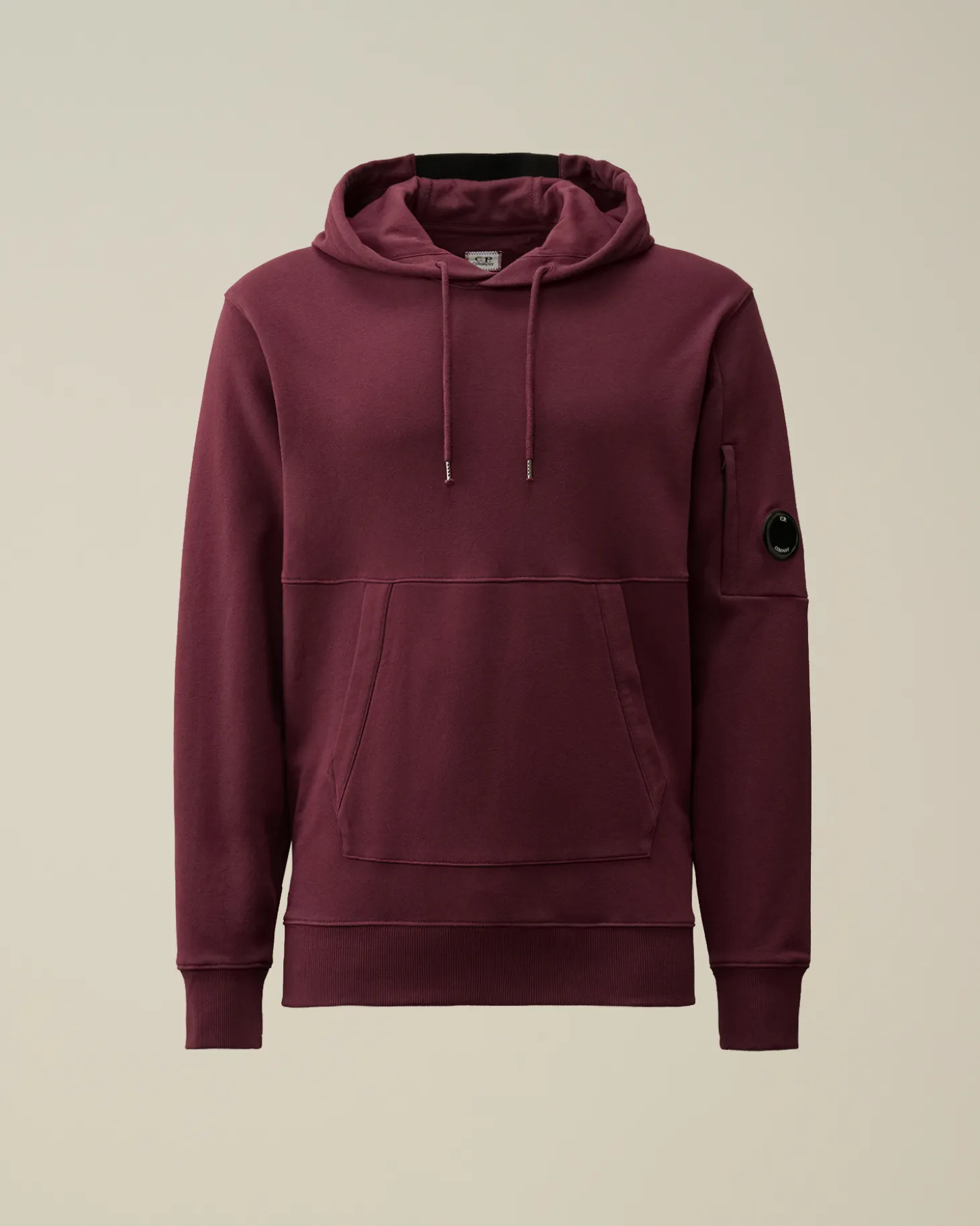 Diagonal Raised Fleece Lens Hooded Sweatshirt<C.P. Company Cheap