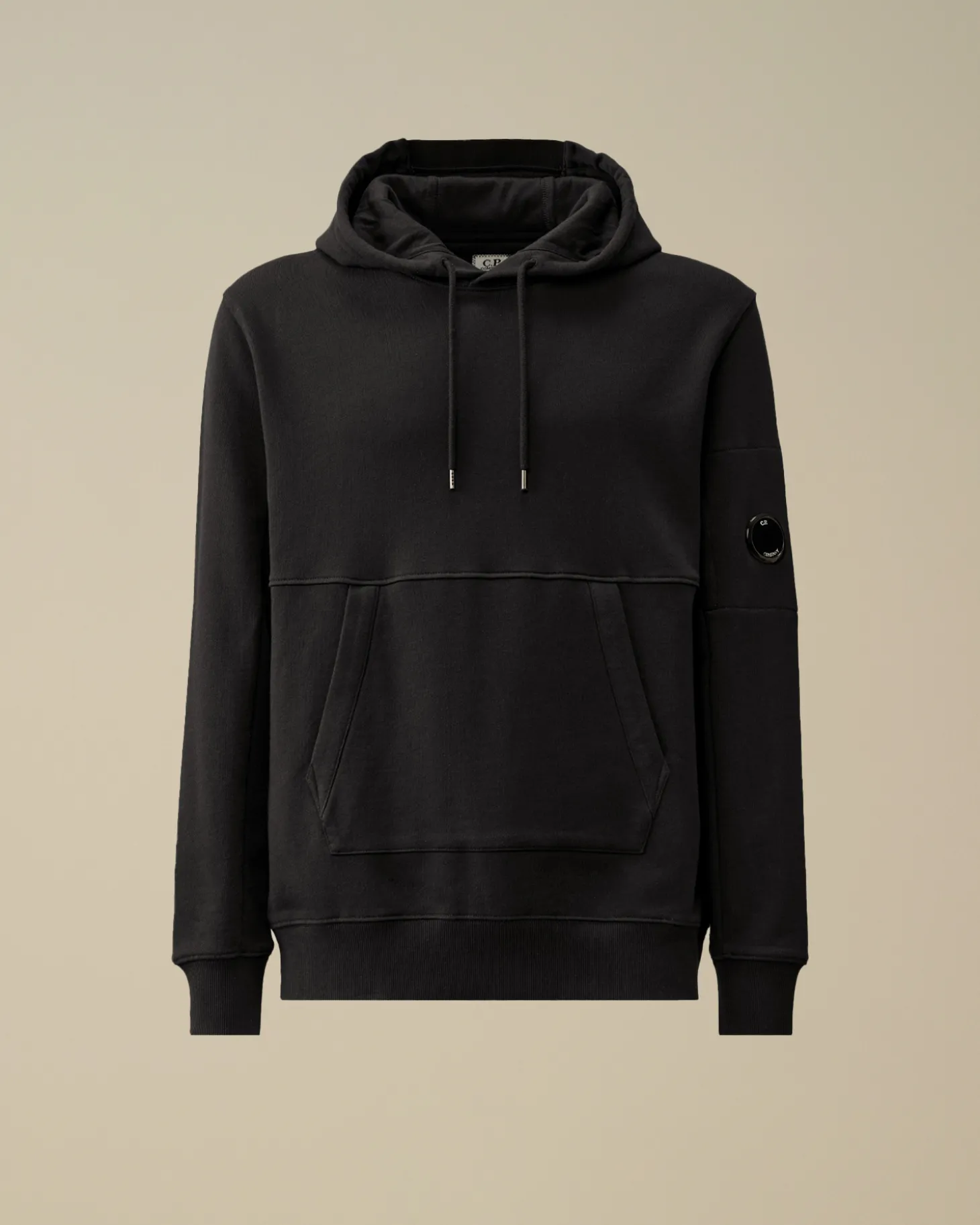 Diagonal Raised Fleece Lens Hooded Sweatshirt<C.P. Company Cheap