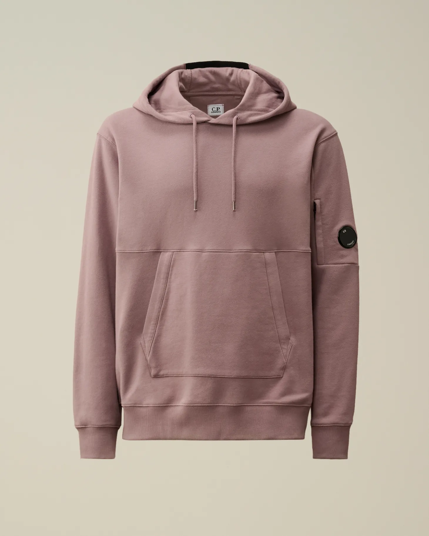 Diagonal Raised Fleece Lens Hooded Sweatshirt<C.P. Company Cheap