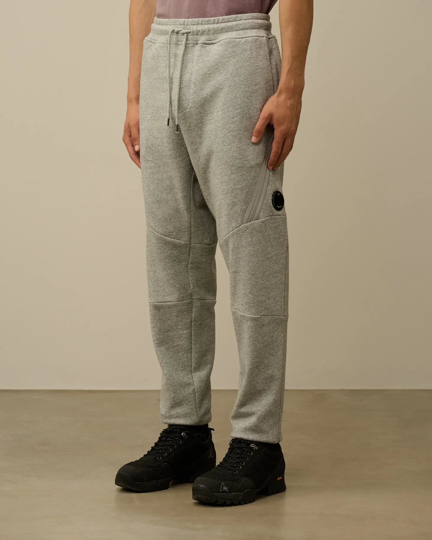 Diagonal Raised Fleece Lens Sweatpants<C.P. Company Hot