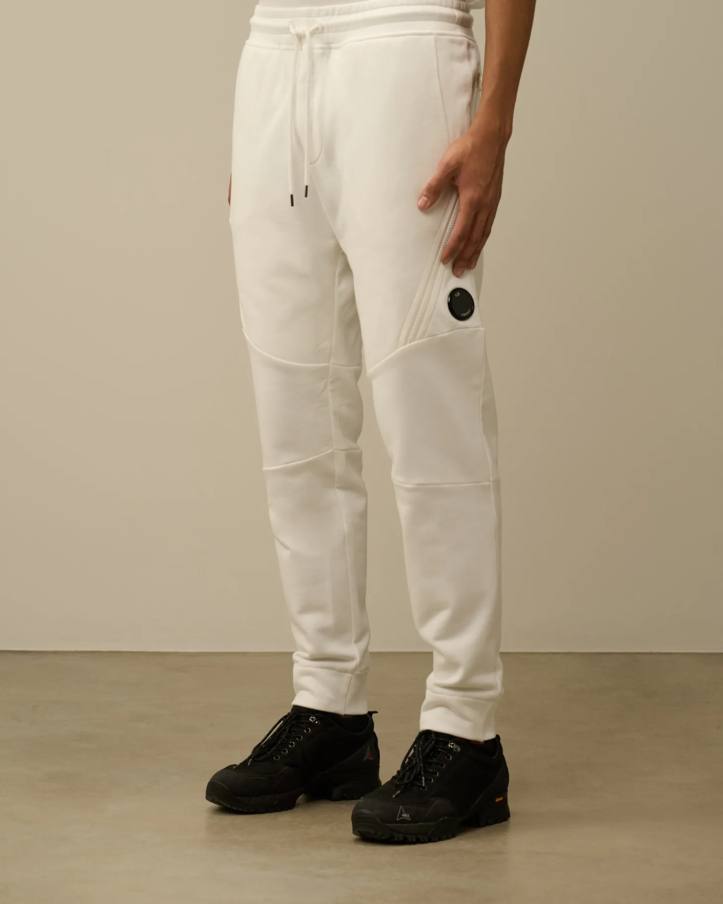 Diagonal Raised Fleece Lens Sweatpants<C.P. Company Online