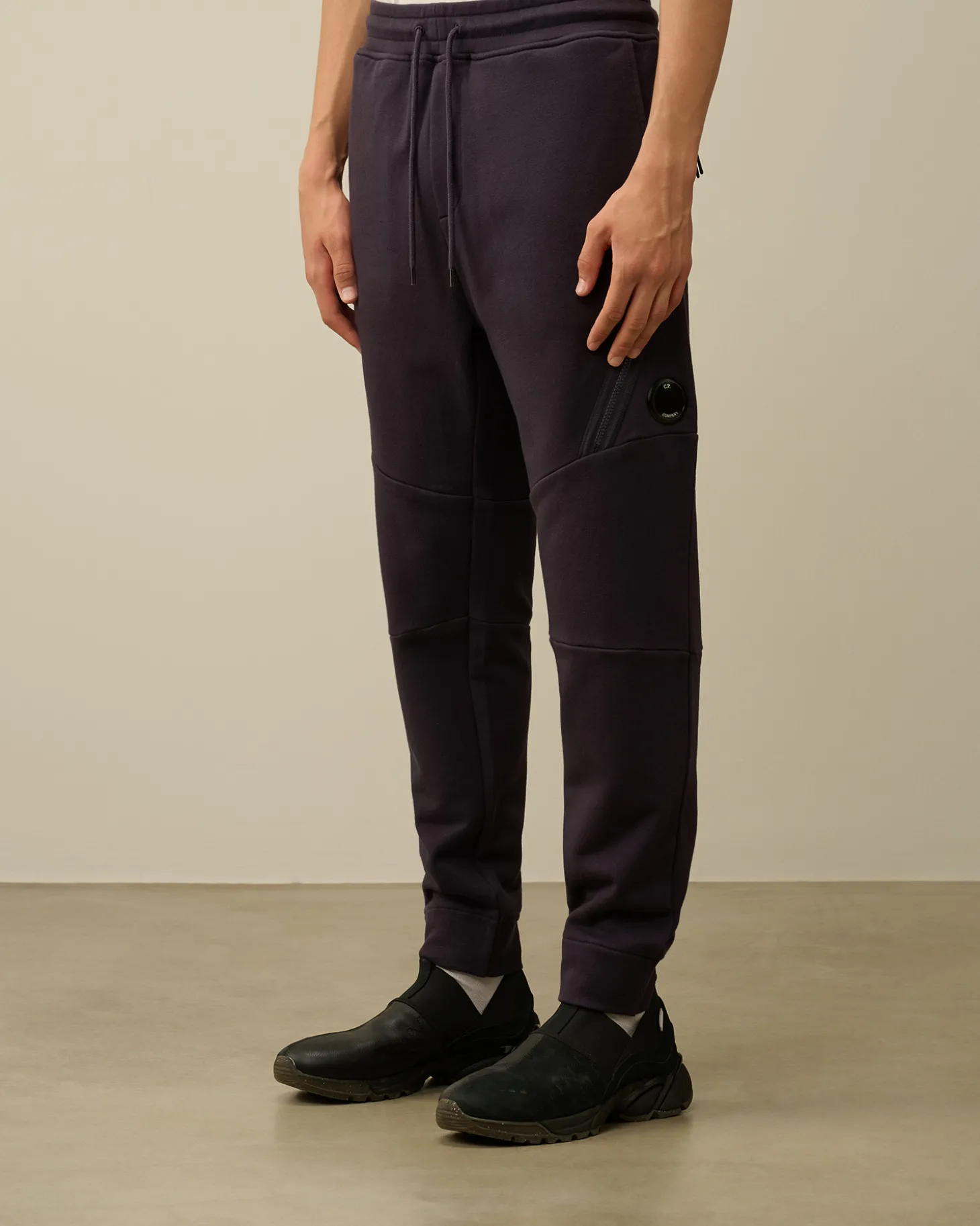 Diagonal Raised Fleece Lens Sweatpants<C.P. Company Best