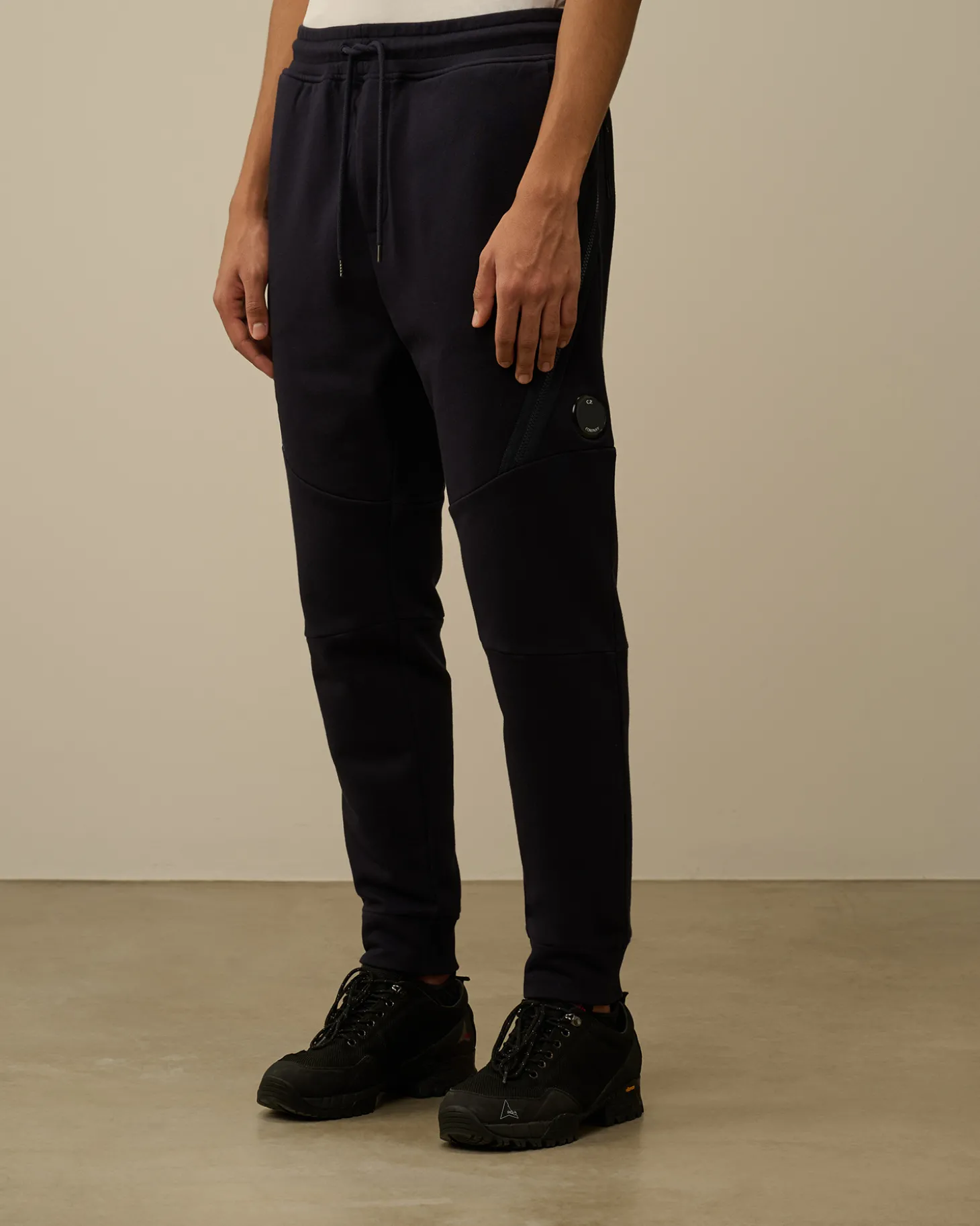 Diagonal Raised Fleece Lens Sweatpants<C.P. Company Hot