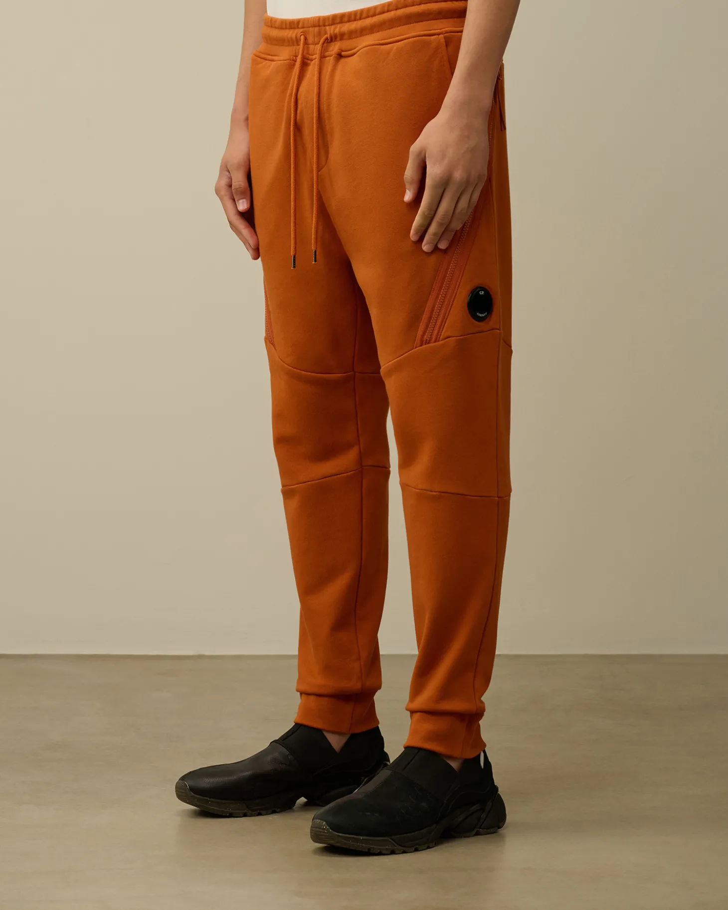 Diagonal Raised Fleece Lens Sweatpants<C.P. Company Flash Sale