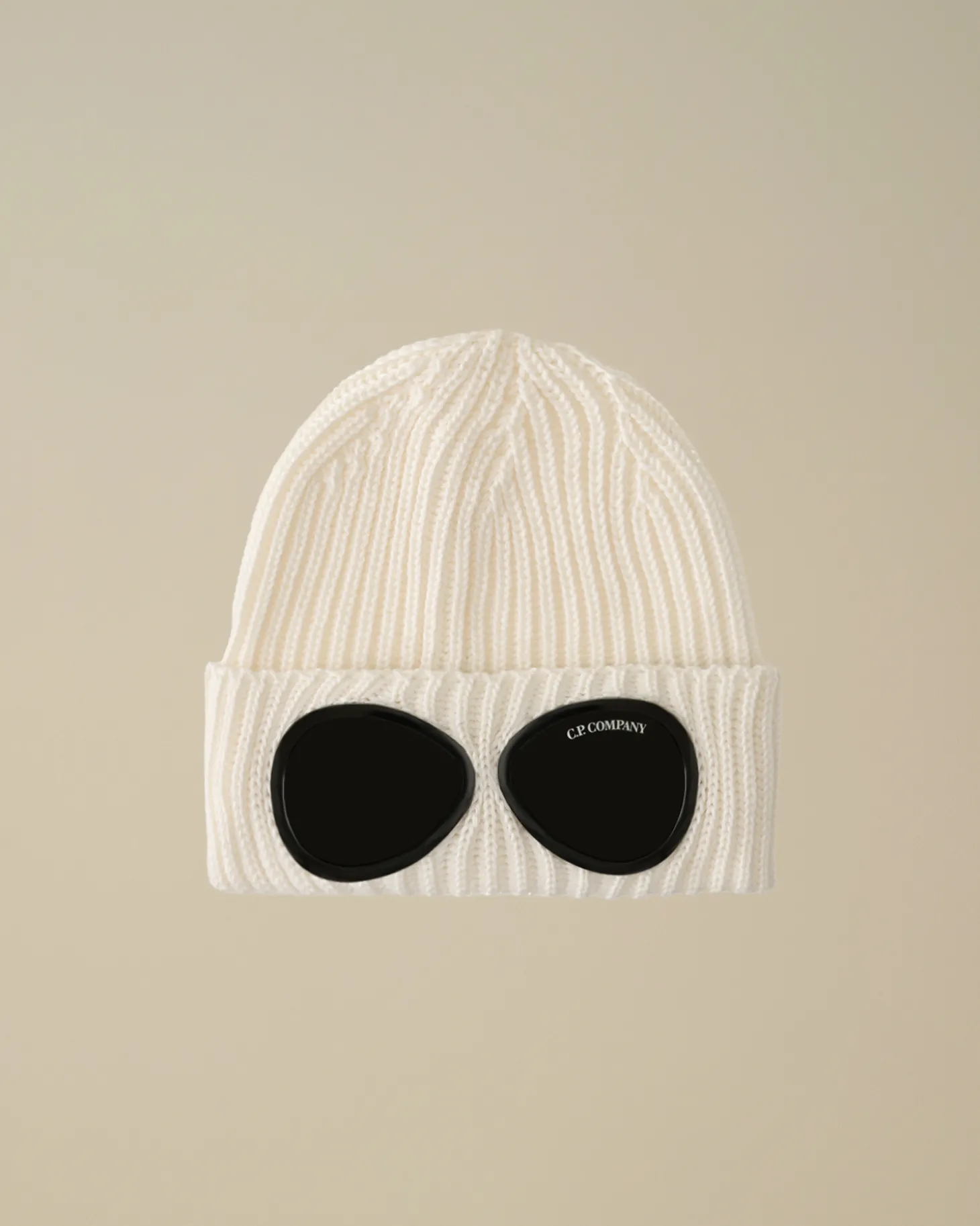 Extra Fine Merino Wool Goggle Beanie<C.P. Company Clearance