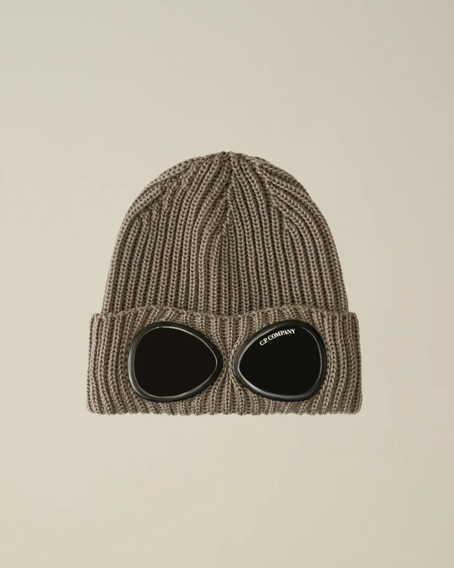 Extra Fine Merino Wool Goggle Beanie<C.P. Company Hot