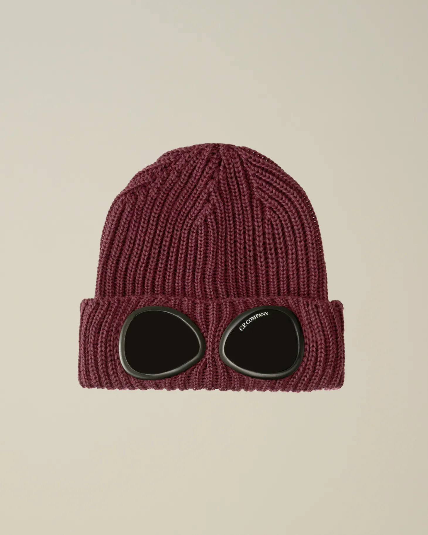 Extra Fine Merino Wool Goggle Beanie<C.P. Company Best