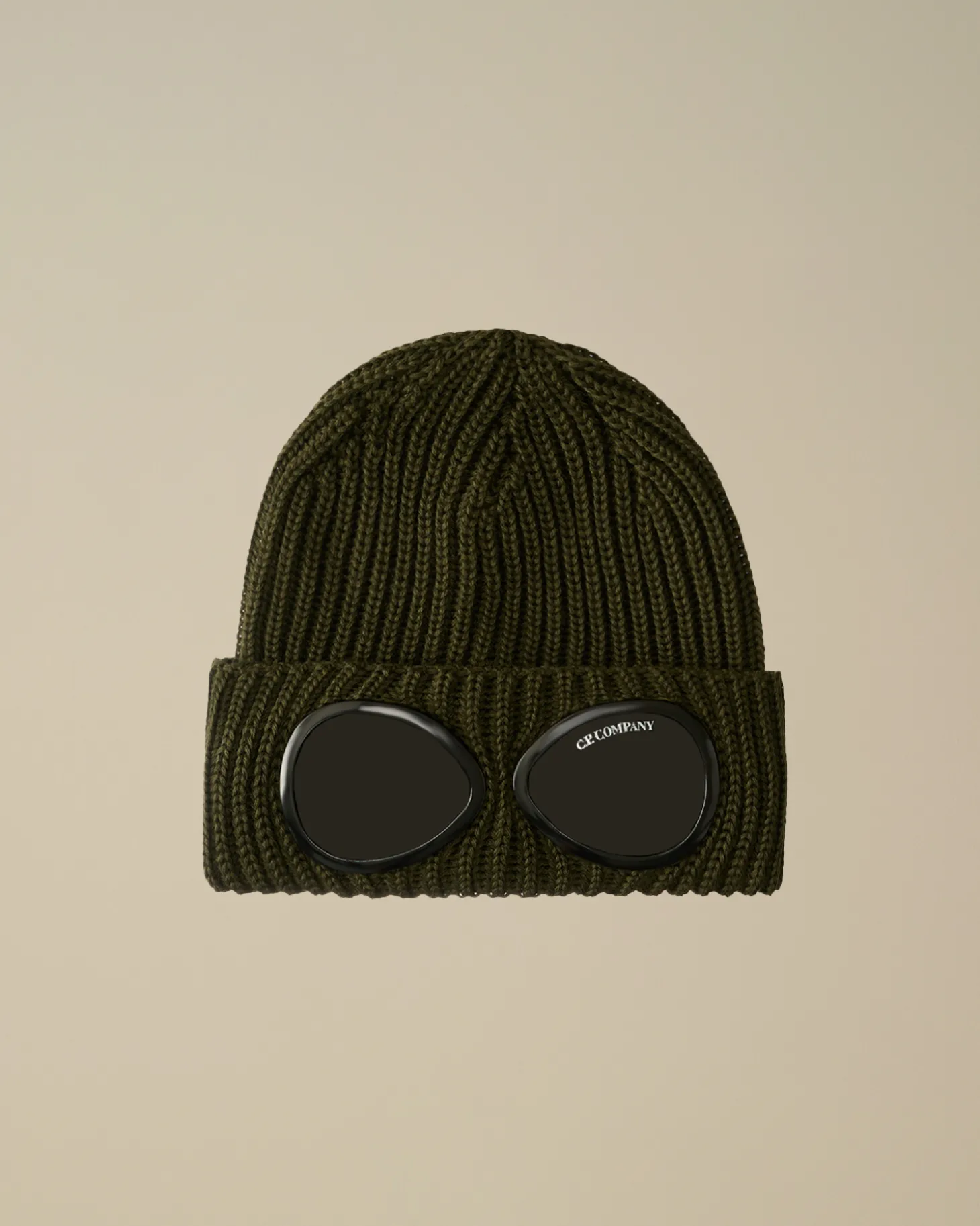 Extra Fine Merino Wool Goggle Beanie<C.P. Company Discount