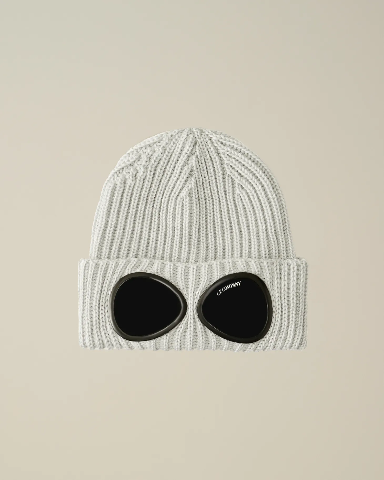 Extra Fine Merino Wool Goggle Beanie<C.P. Company New