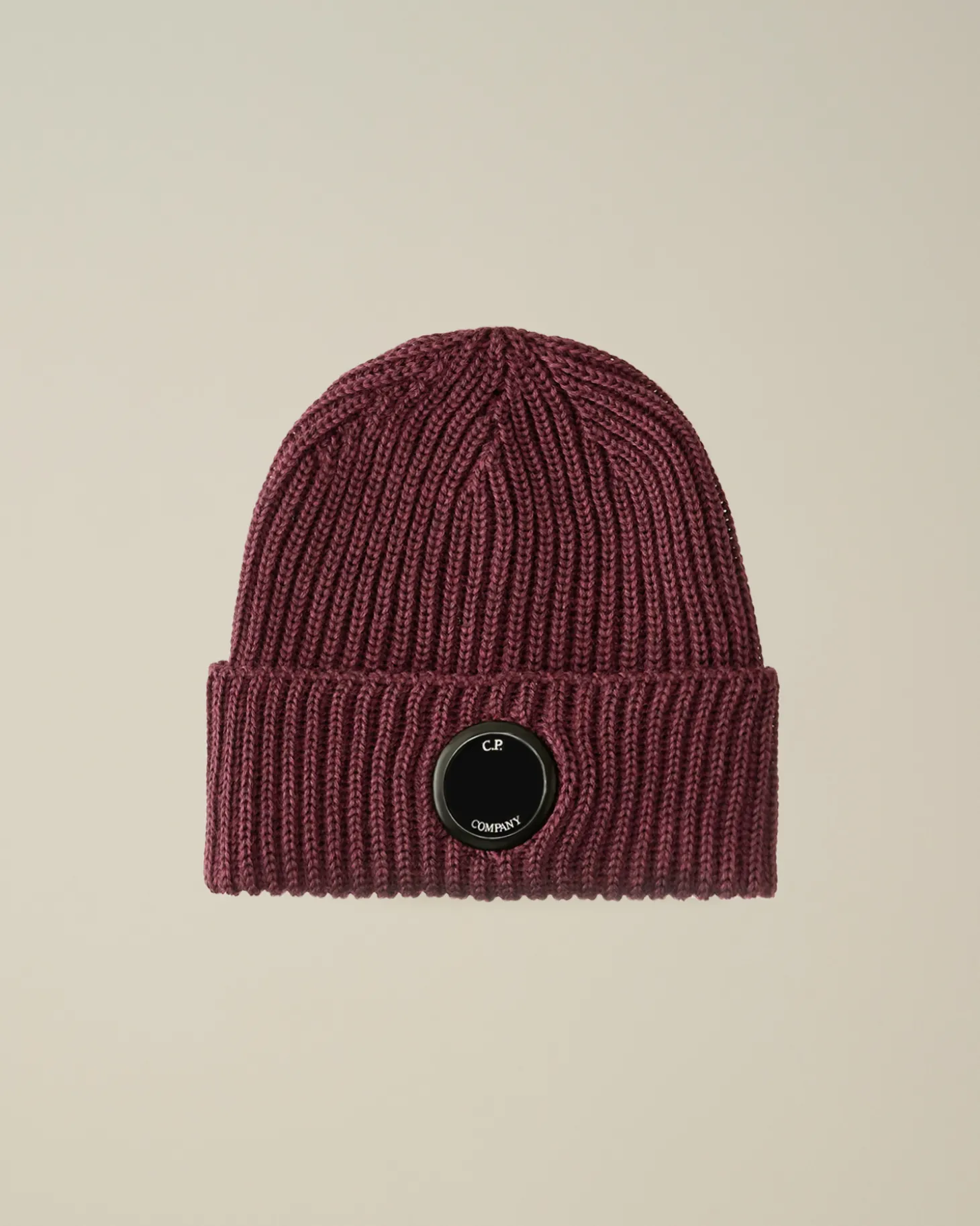 Extra Fine Merino Wool Lens Beanie<C.P. Company Cheap