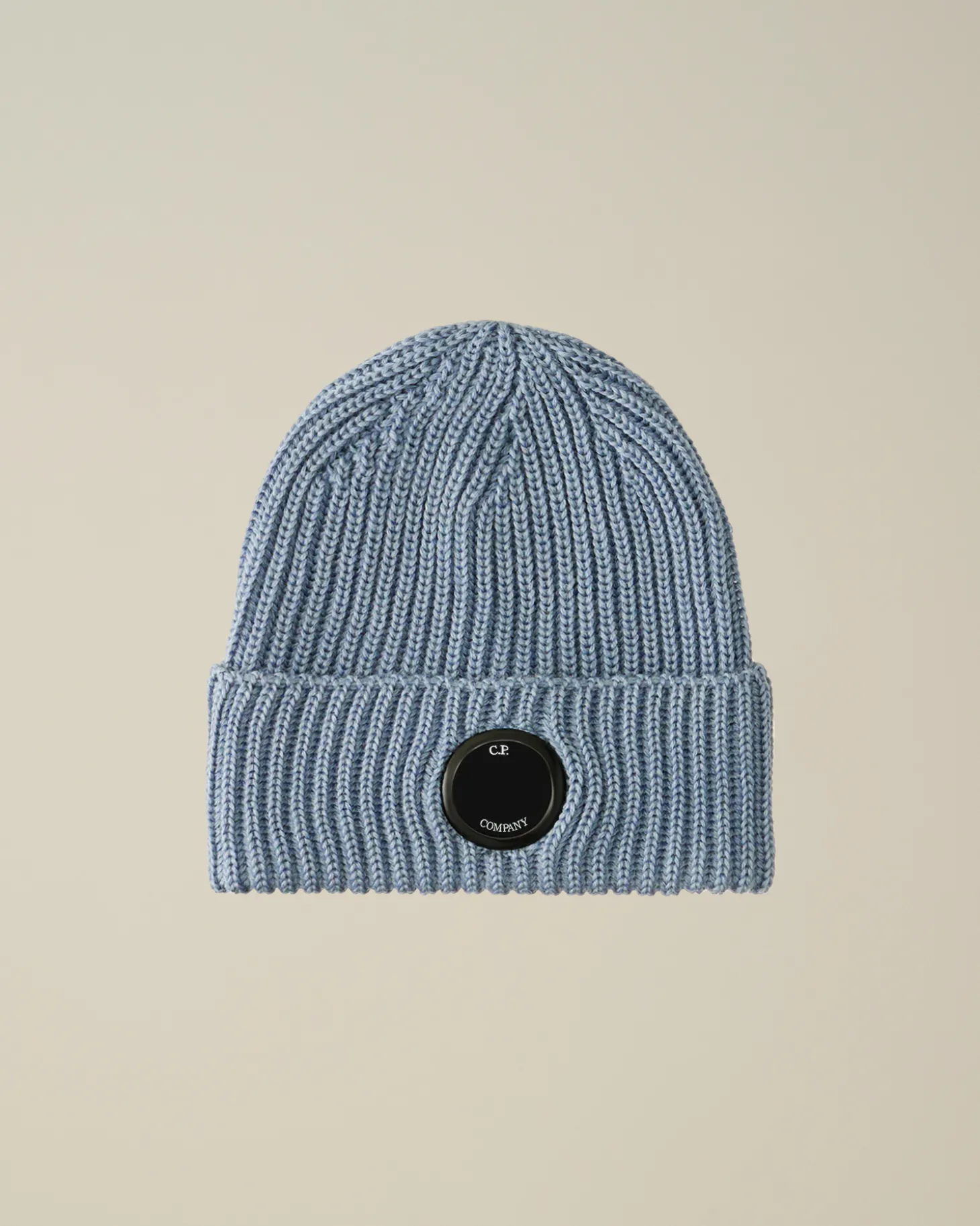 Extra Fine Merino Wool Lens Beanie<C.P. Company Hot