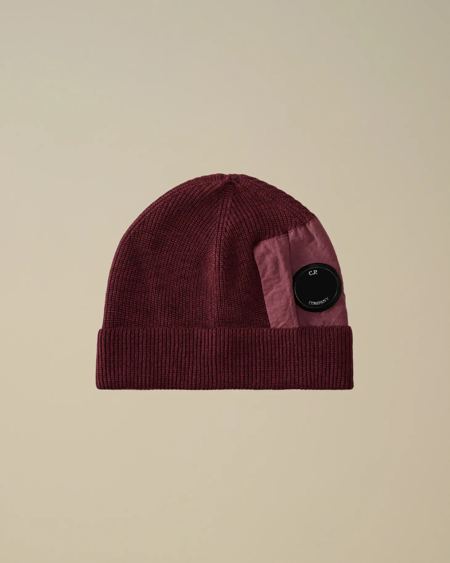 Extrafine Merino Wool Lens Beanie<C.P. Company Best Sale