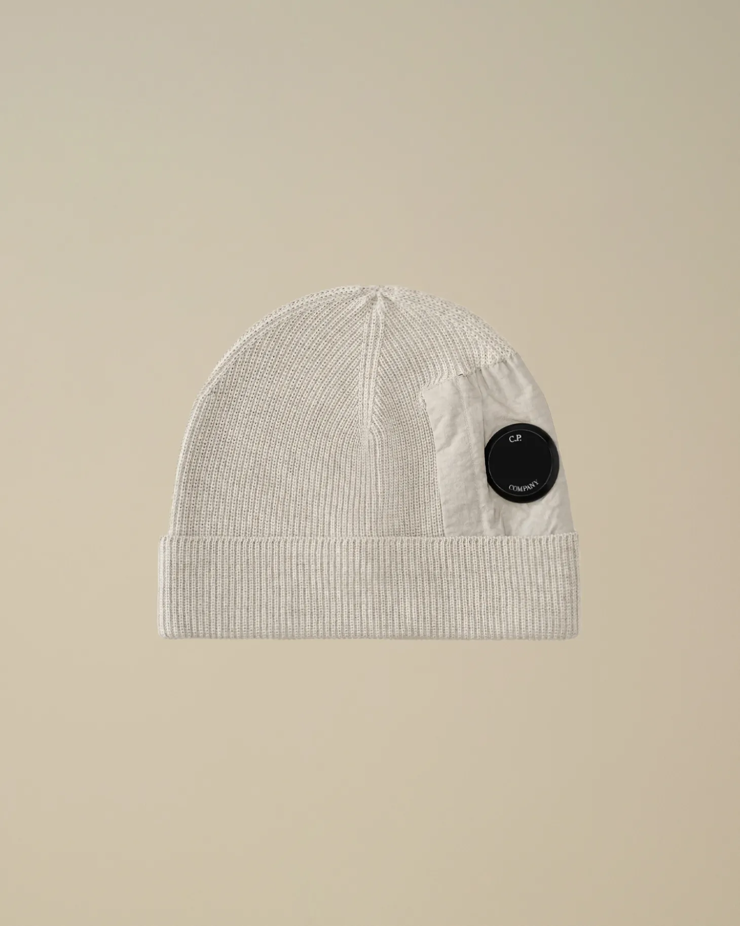 Extrafine Merino Wool Lens Beanie<C.P. Company Online