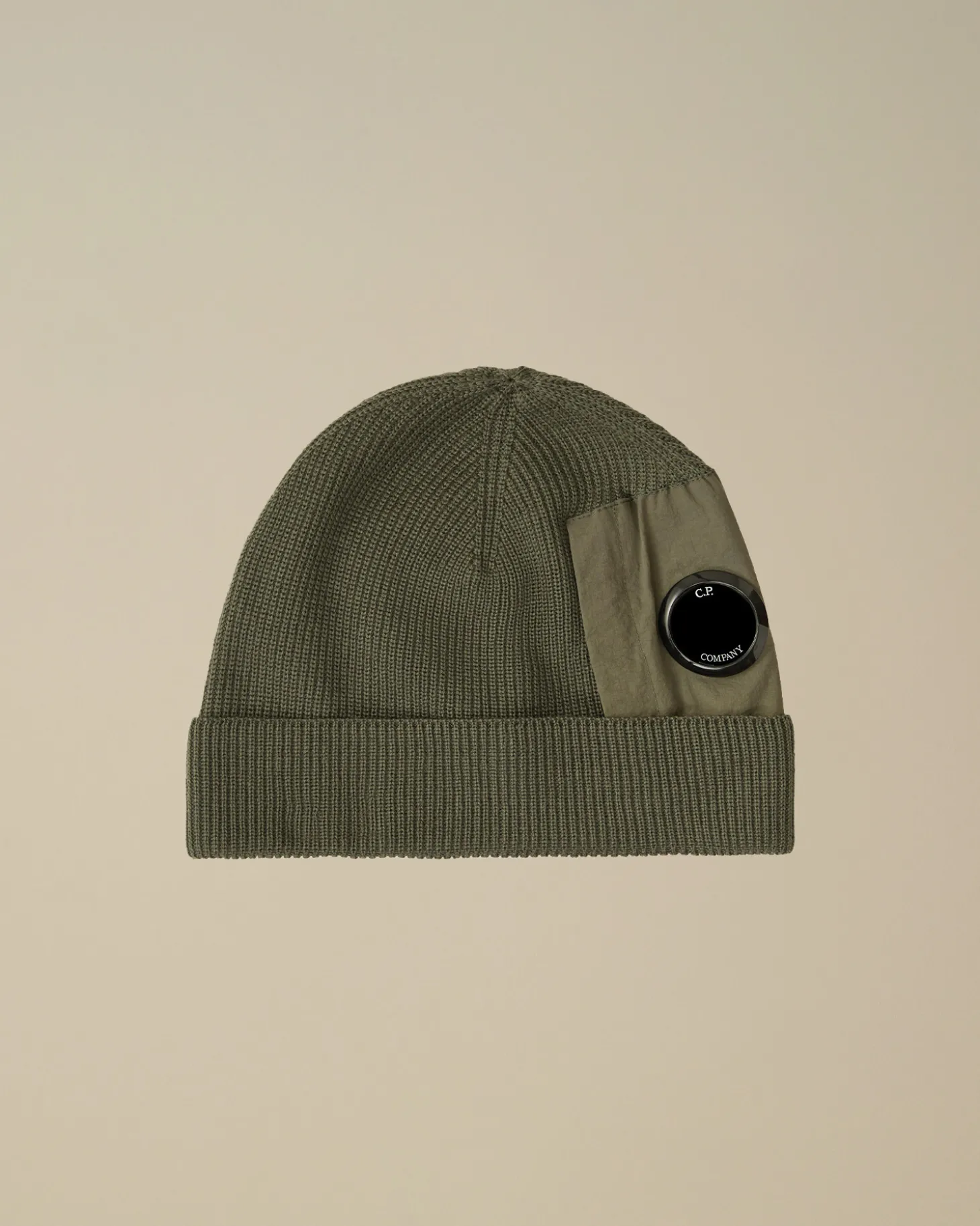 Extrafine Merino Wool Lens Beanie<C.P. Company Best