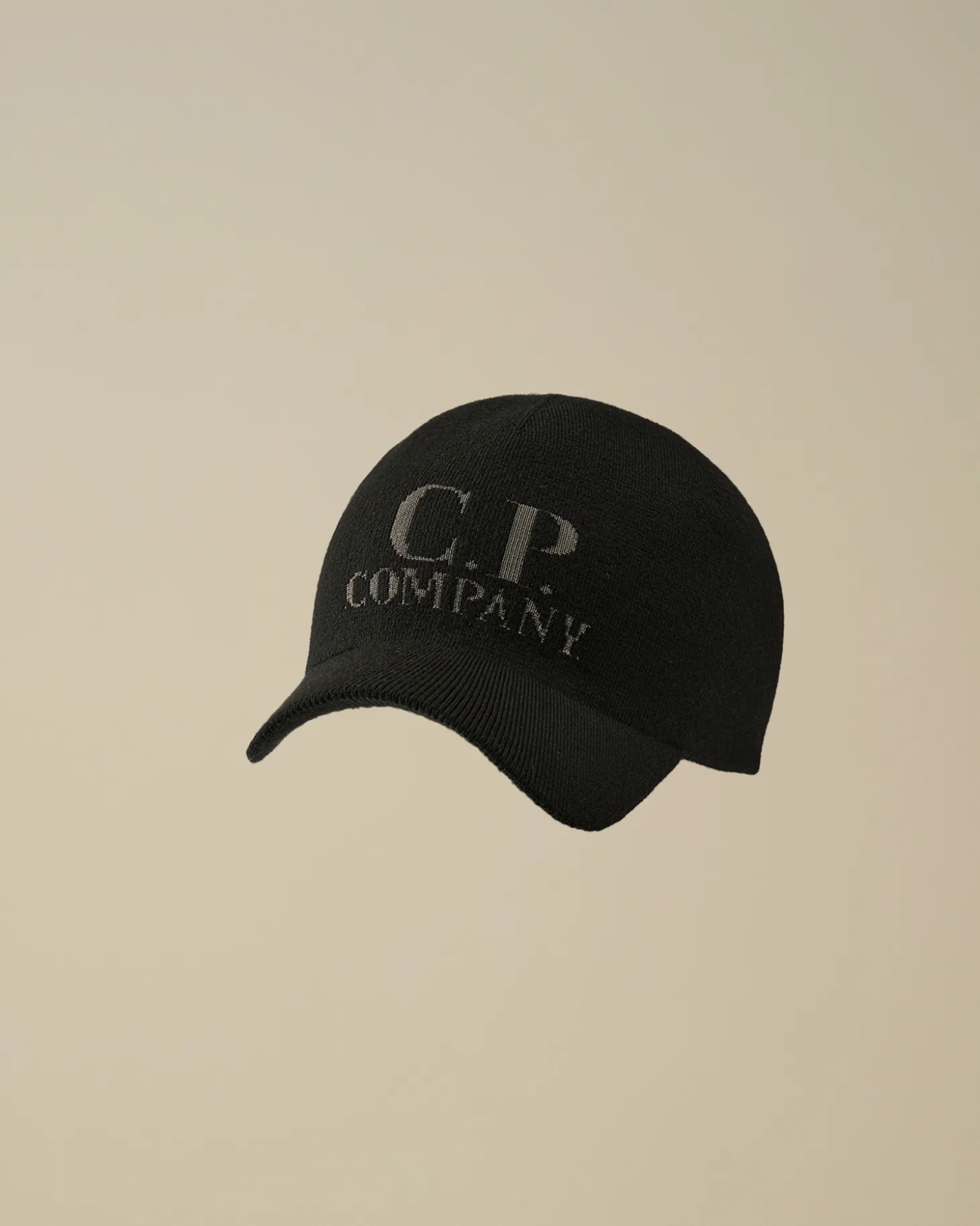 Extrafine Merino Wool Logo Cap<C.P. Company Clearance