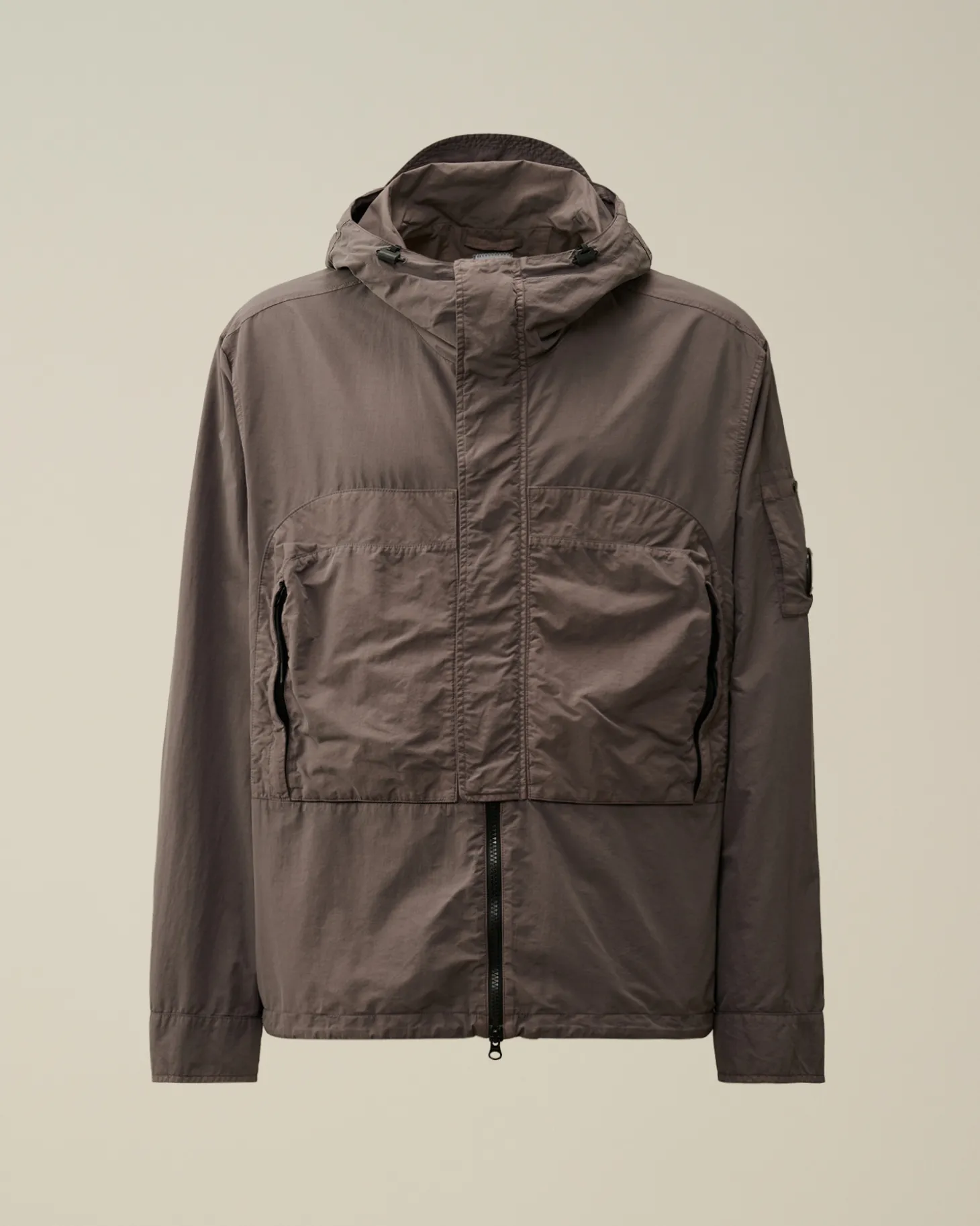 Flatt Nylon Hooded Overshirt<C.P. Company Cheap