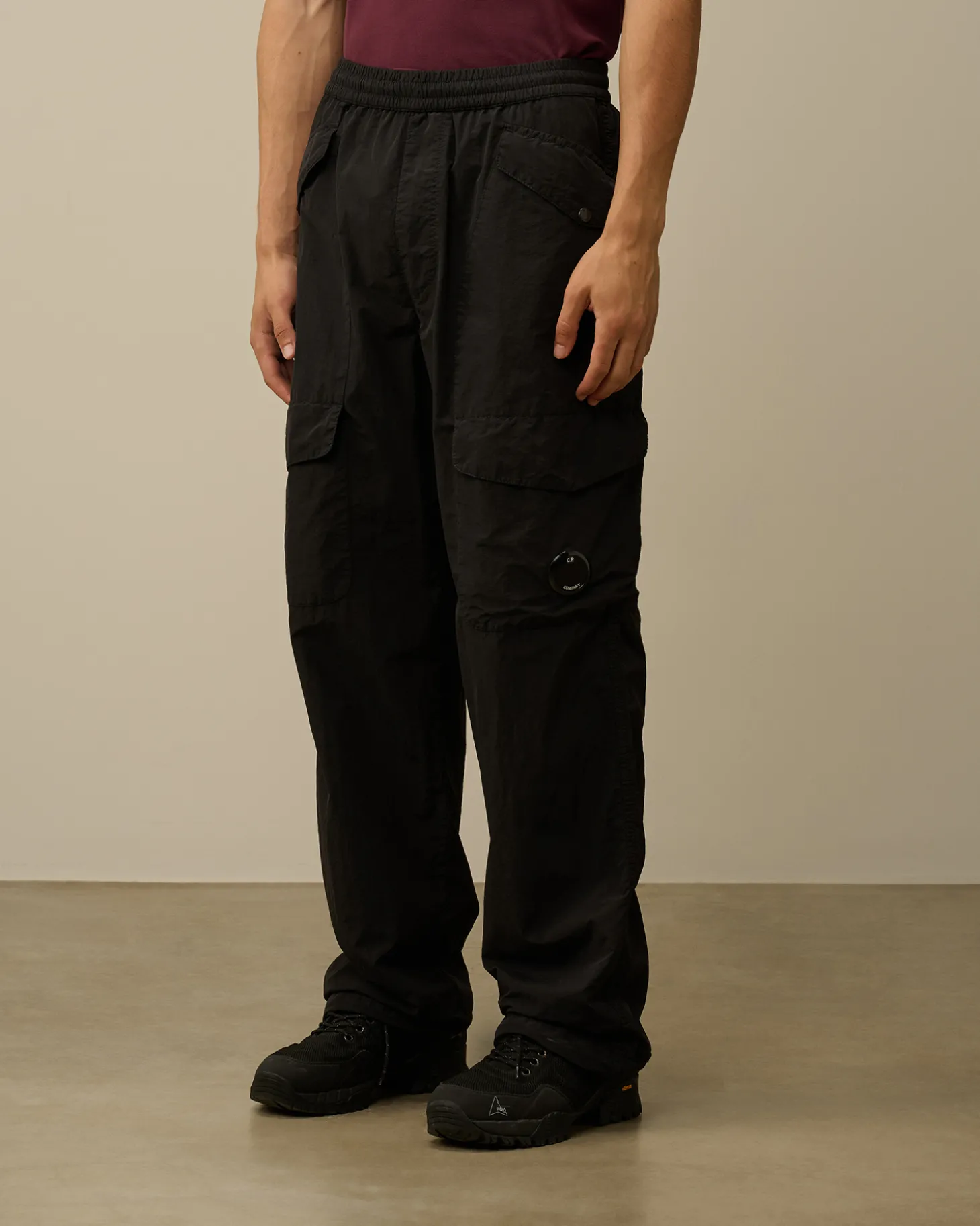 Flatt Nylon Loose Utility Pants<C.P. Company Hot