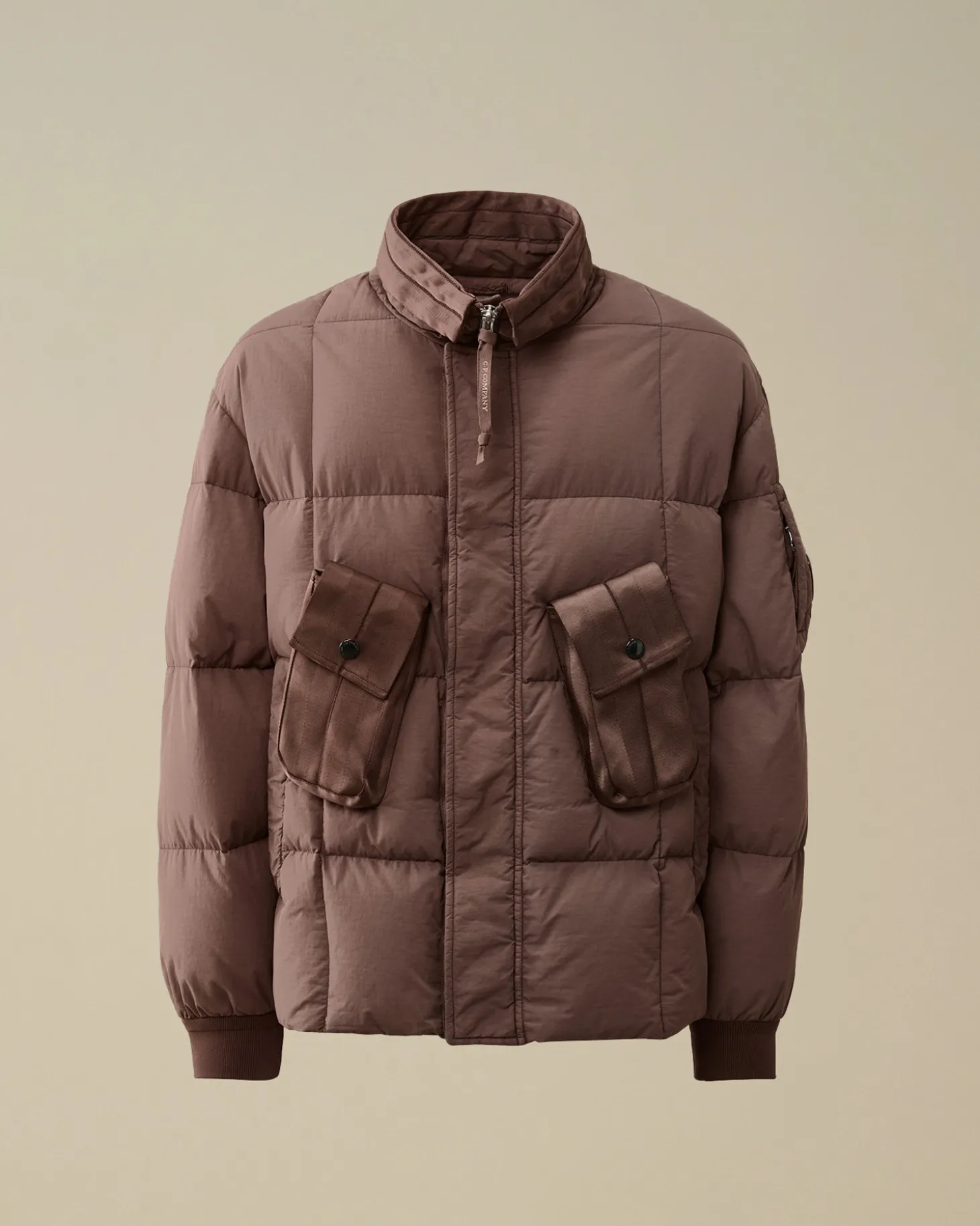 Flatt Nylon Short Down Jacket<C.P. Company New