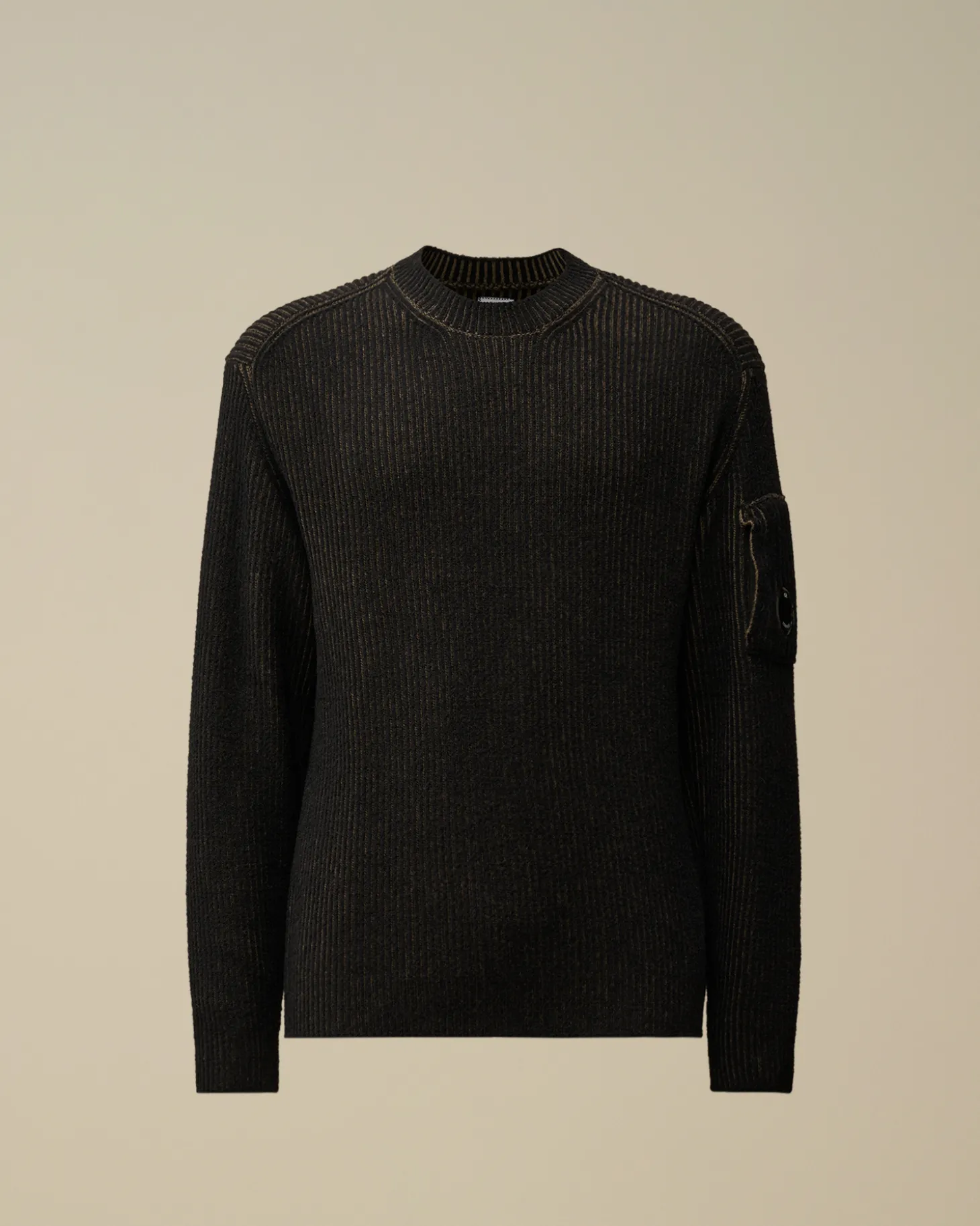 Fleece Knit Crewneck Vanisé Knit<C.P. Company New